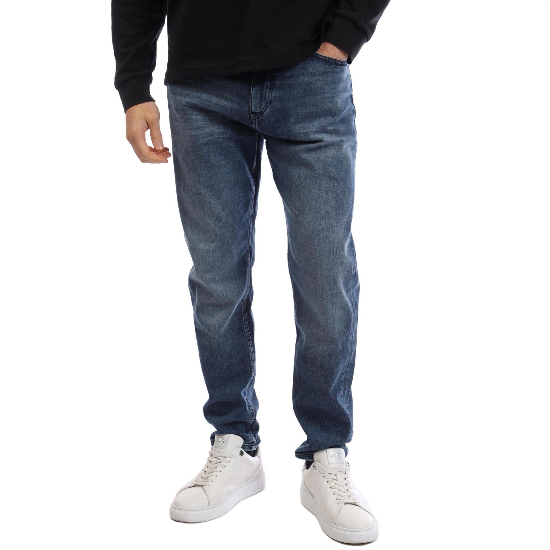 Boss Taber Mid Rise Slim Fit Jeans