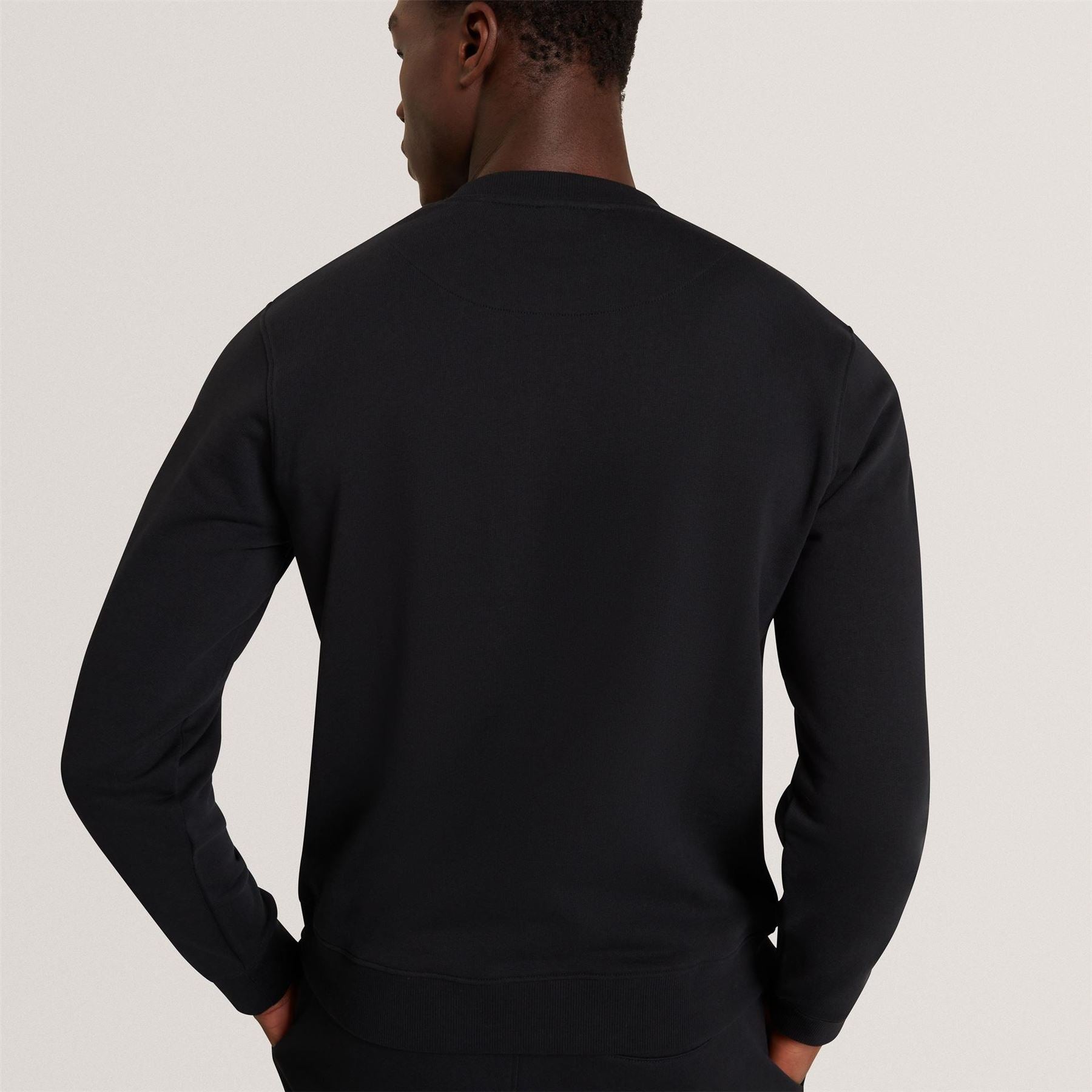 Ted Baker Baker Ls Logo Patch Sweatshirt