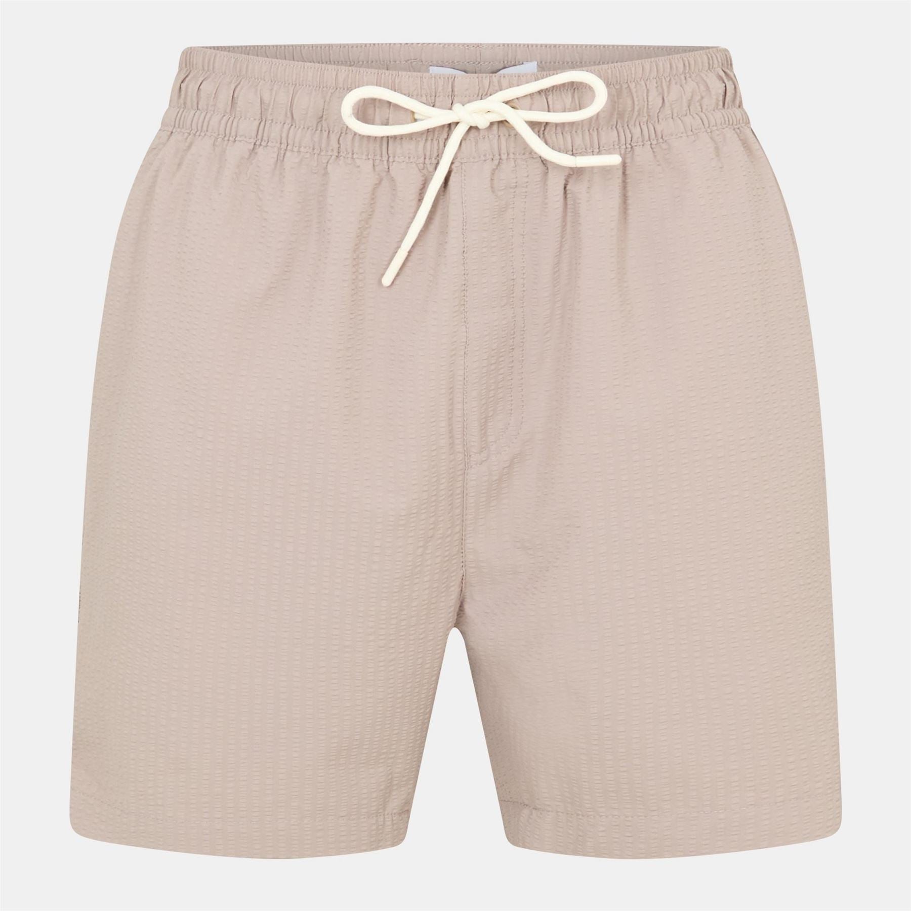 Threadbare Rola Relaxed Fit Textured Swim Shorts