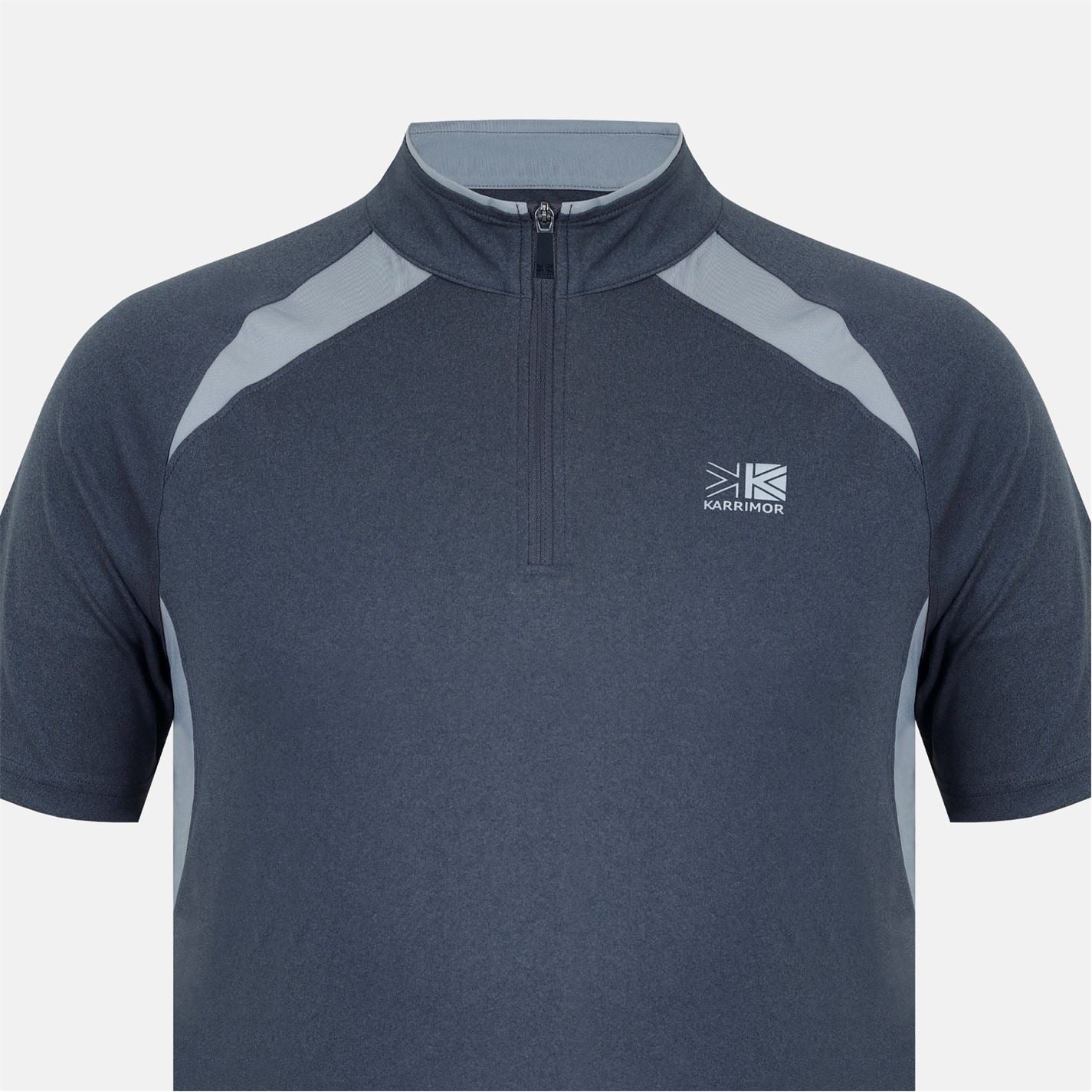 Karrimor Zip Neck Short Sleeve Competition T-Shirt