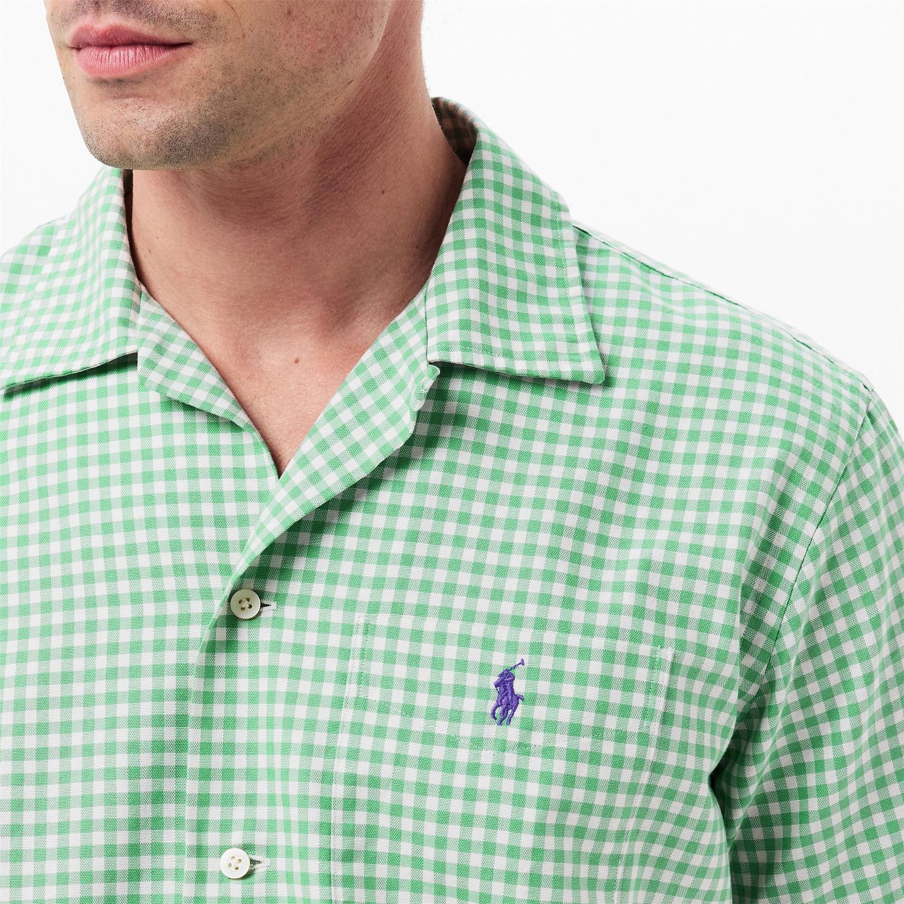 Polo Ralph Lauren Gingham Short Sleeve Patterned Shirt