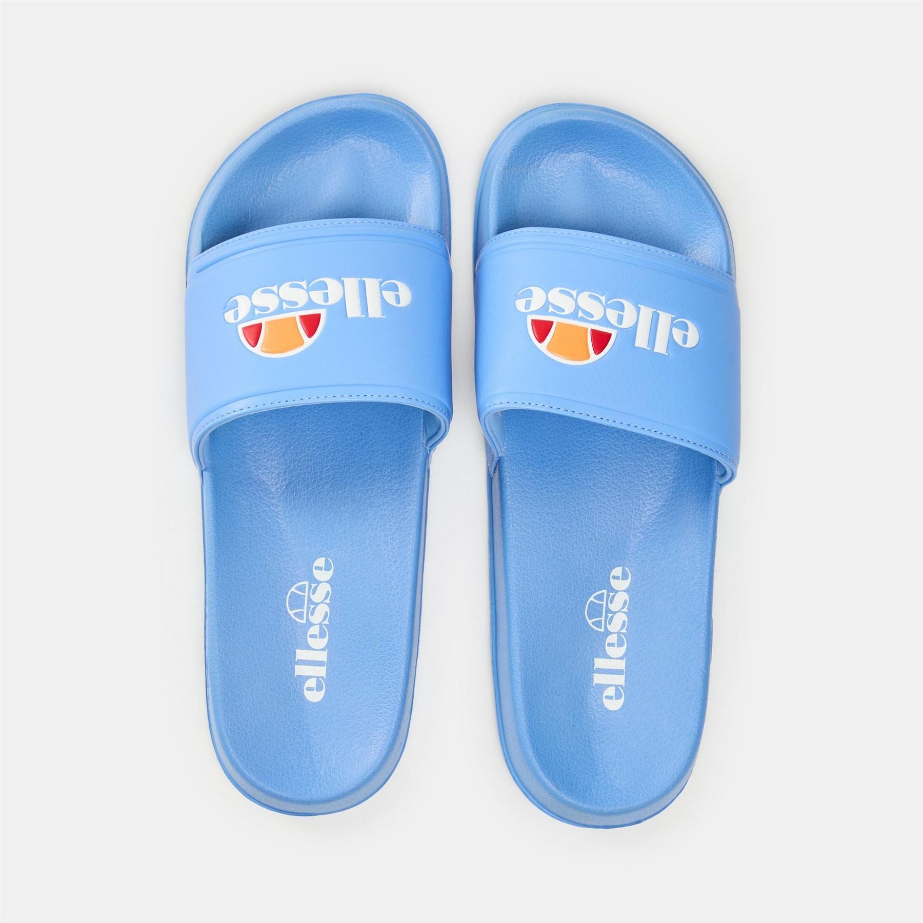 Ellesse Fiipini Logo Print Open Toe Slides