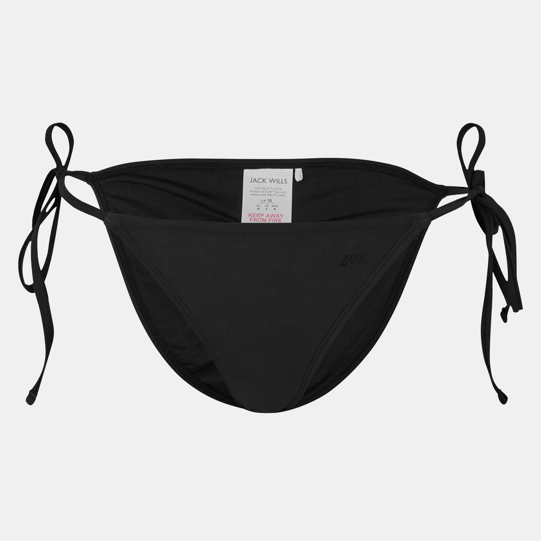 Jack Wills Floral Tie Side Triangle Bikini Set