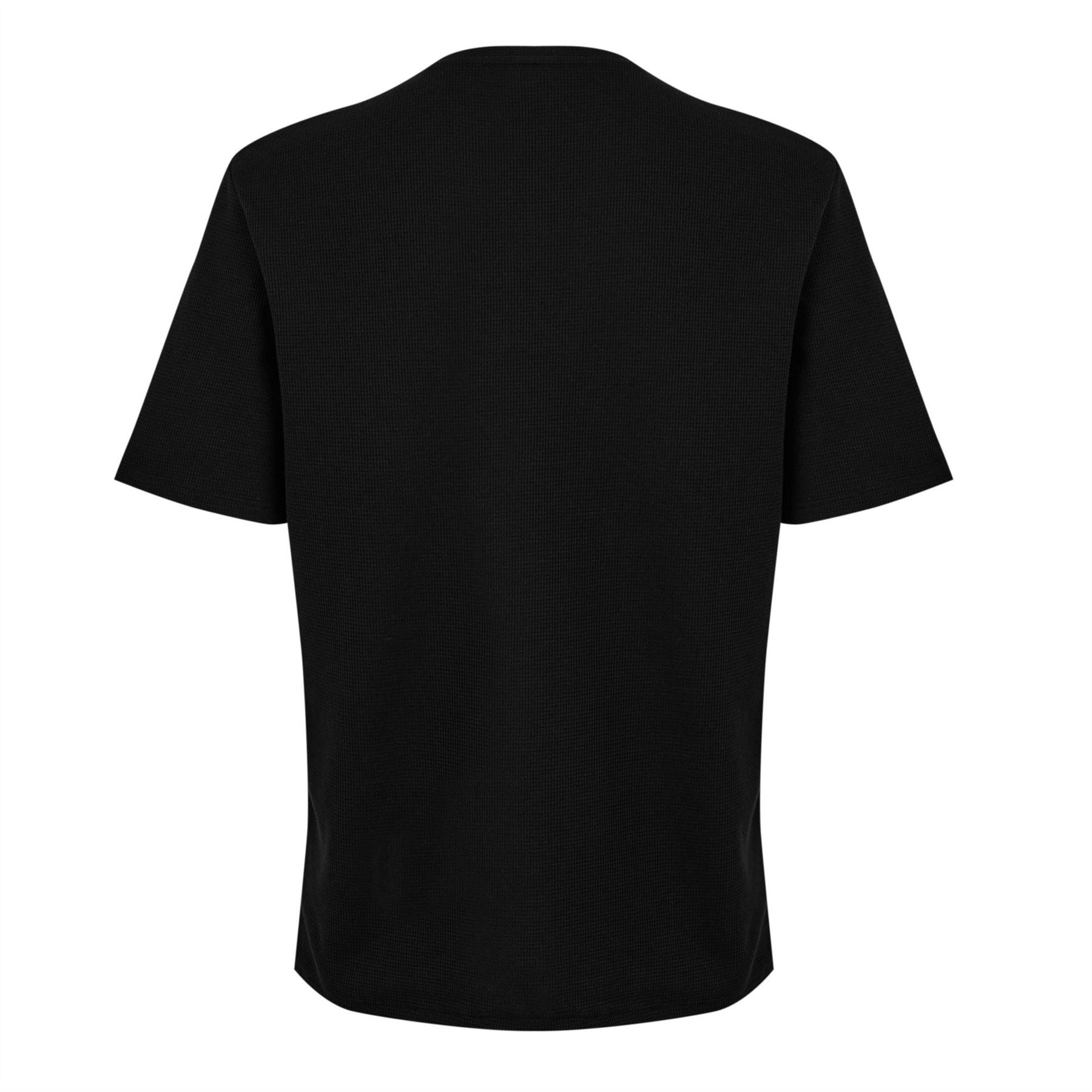 Boss BOSS Bodywear Waffle T Shirt with Structured Design
