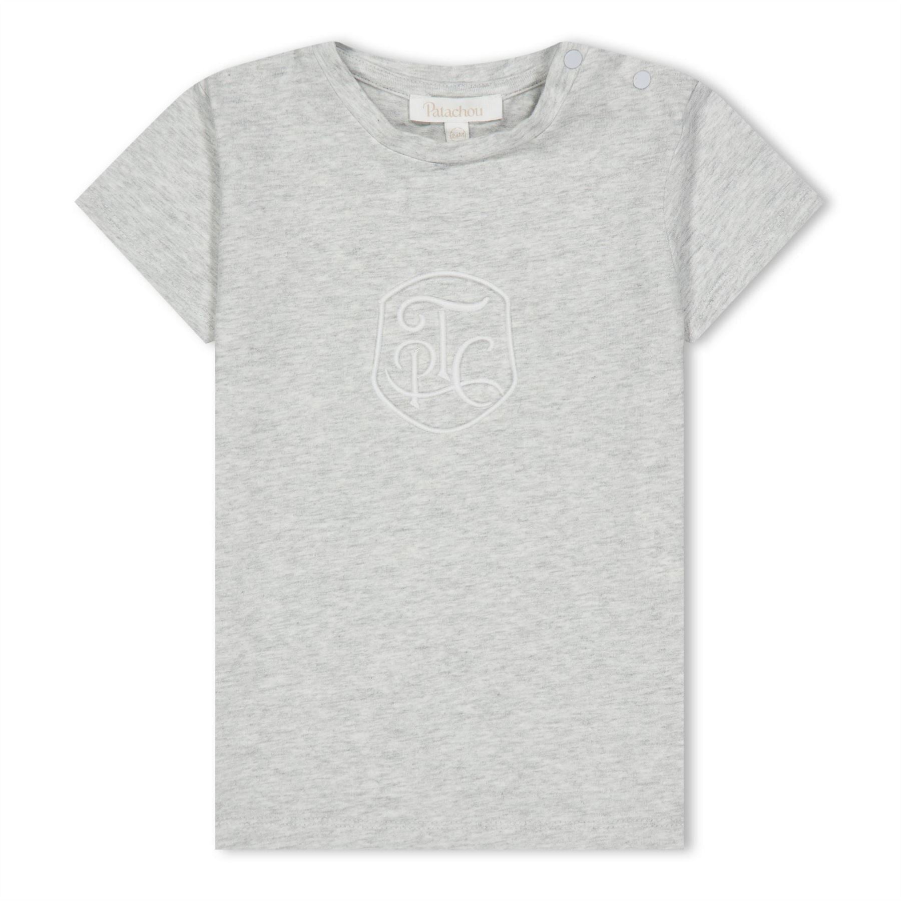 Patachou Crew Neck Short Sleeve T-Shirt and Short Set