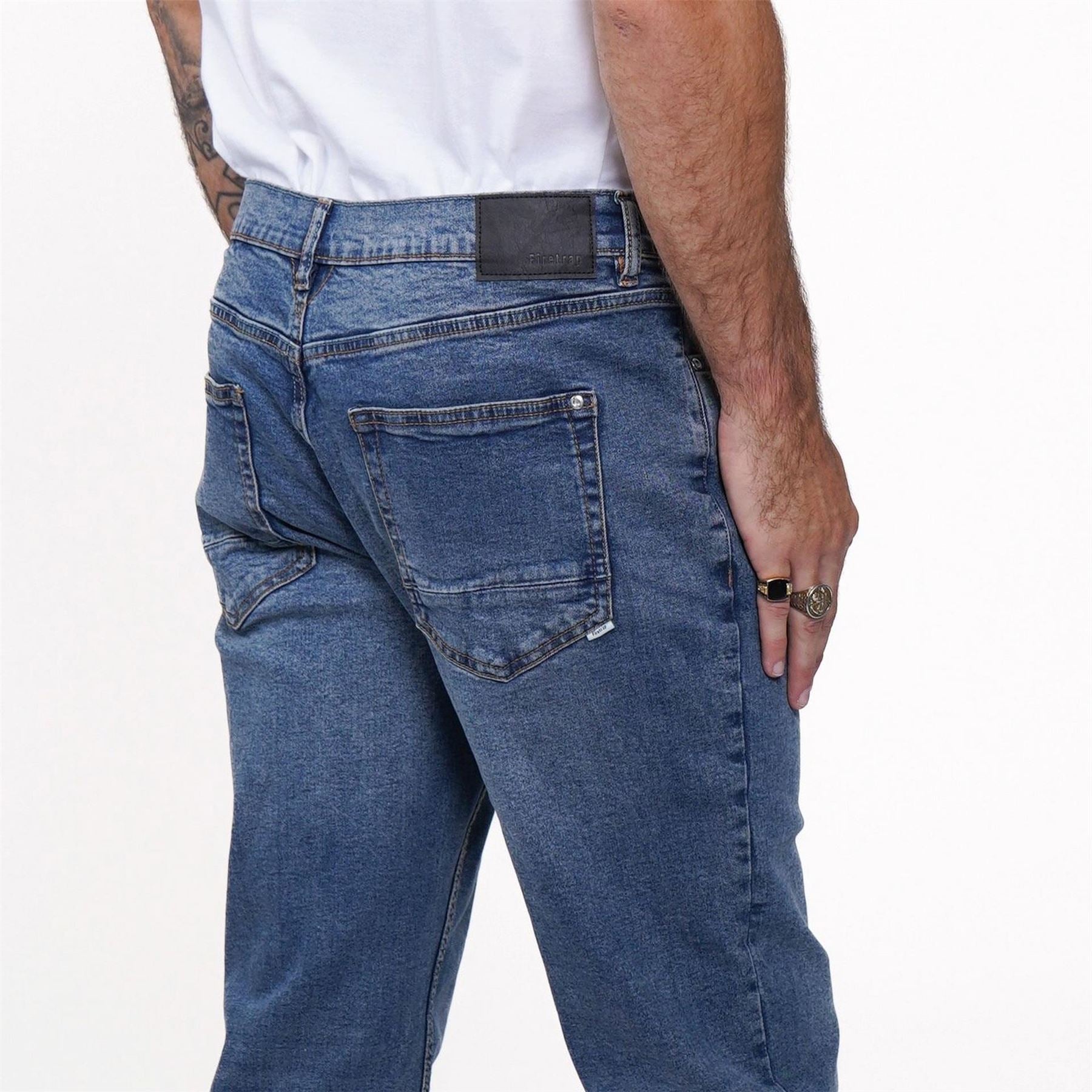 Firetrap Mens Tokyo Bootcut Jeans