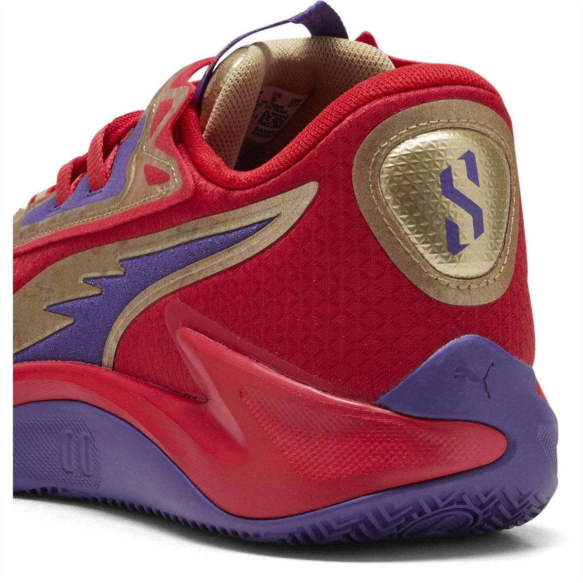 Puma Scoot Zeros Ii Gold Basketball Trainers