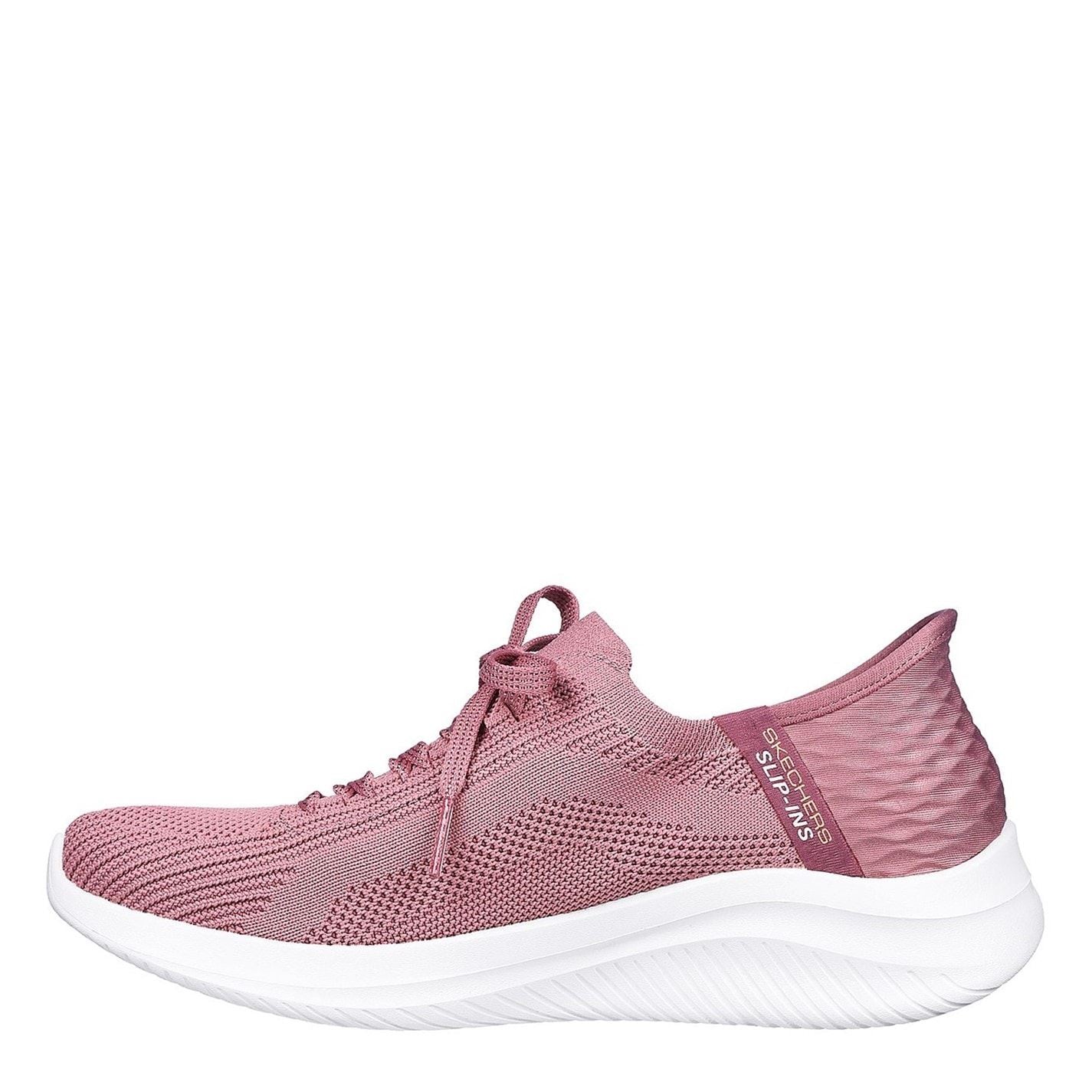 Skechers Low Top Ribbed Flat Heel Sneakers