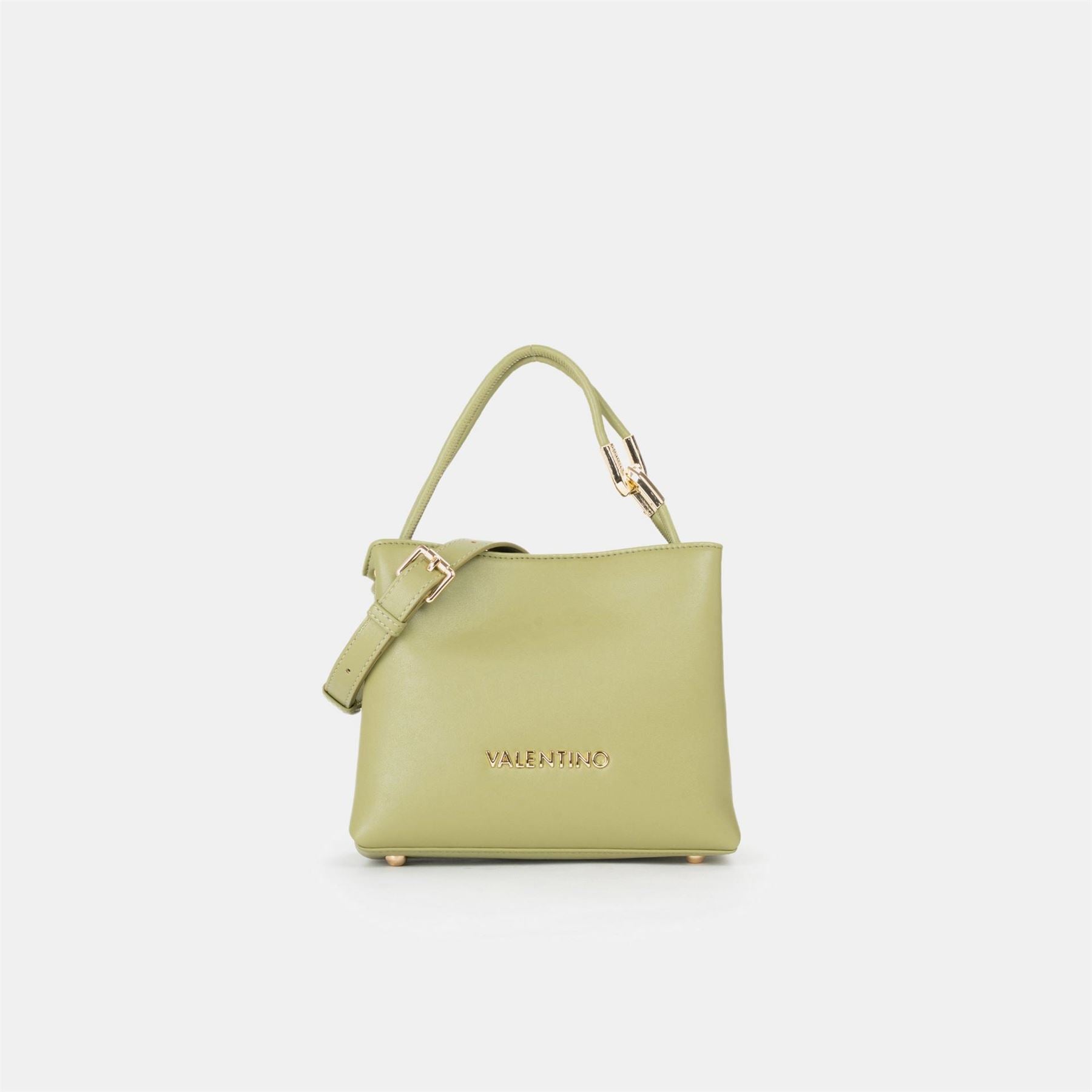 Valentino Fable Faux Leather Top Handle Bag