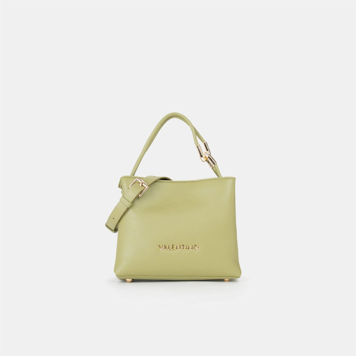 Valentino Fable Faux Leather Top Handle Bag