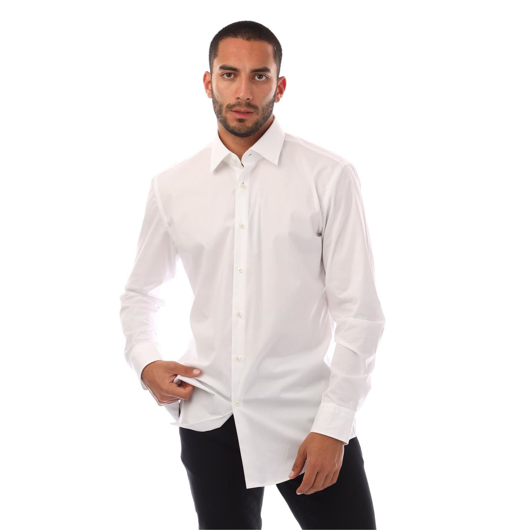 Boss Hank Knitted 214 Long Sleeve Shirt