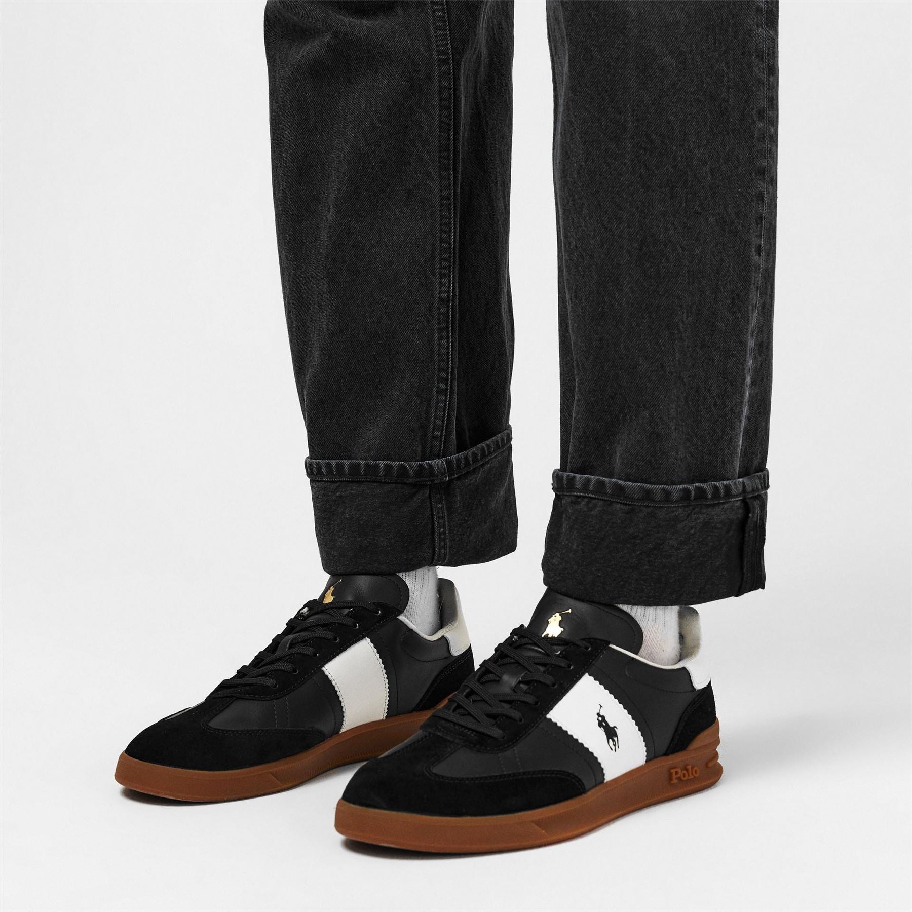 Polo Ralph Lauren Aera Flat Heel Trainers