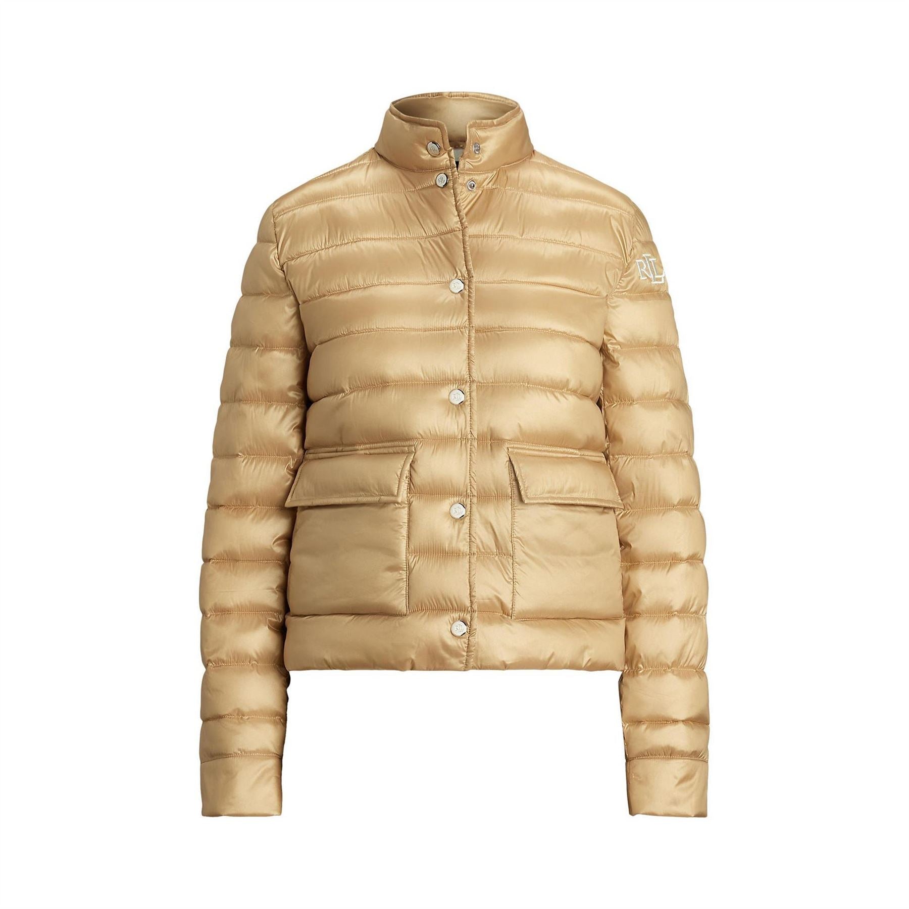 Lauren by Ralph Lauren Short High Neck Puffer Jacket
