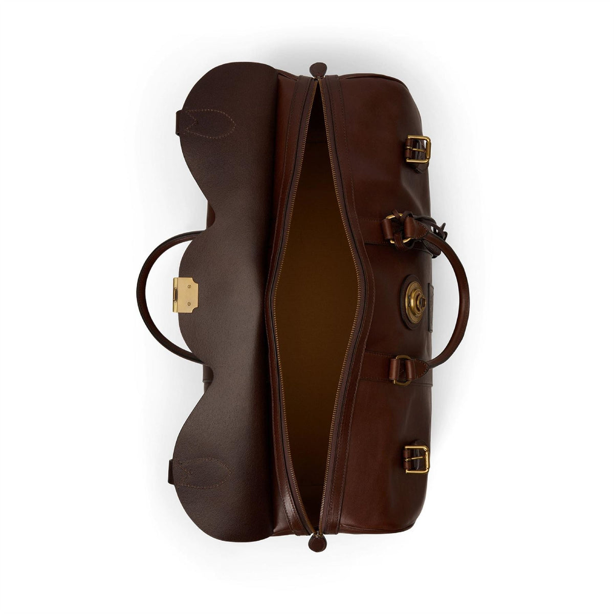 Polo Ralph Lauren Lock Leather Large Duffel Bag