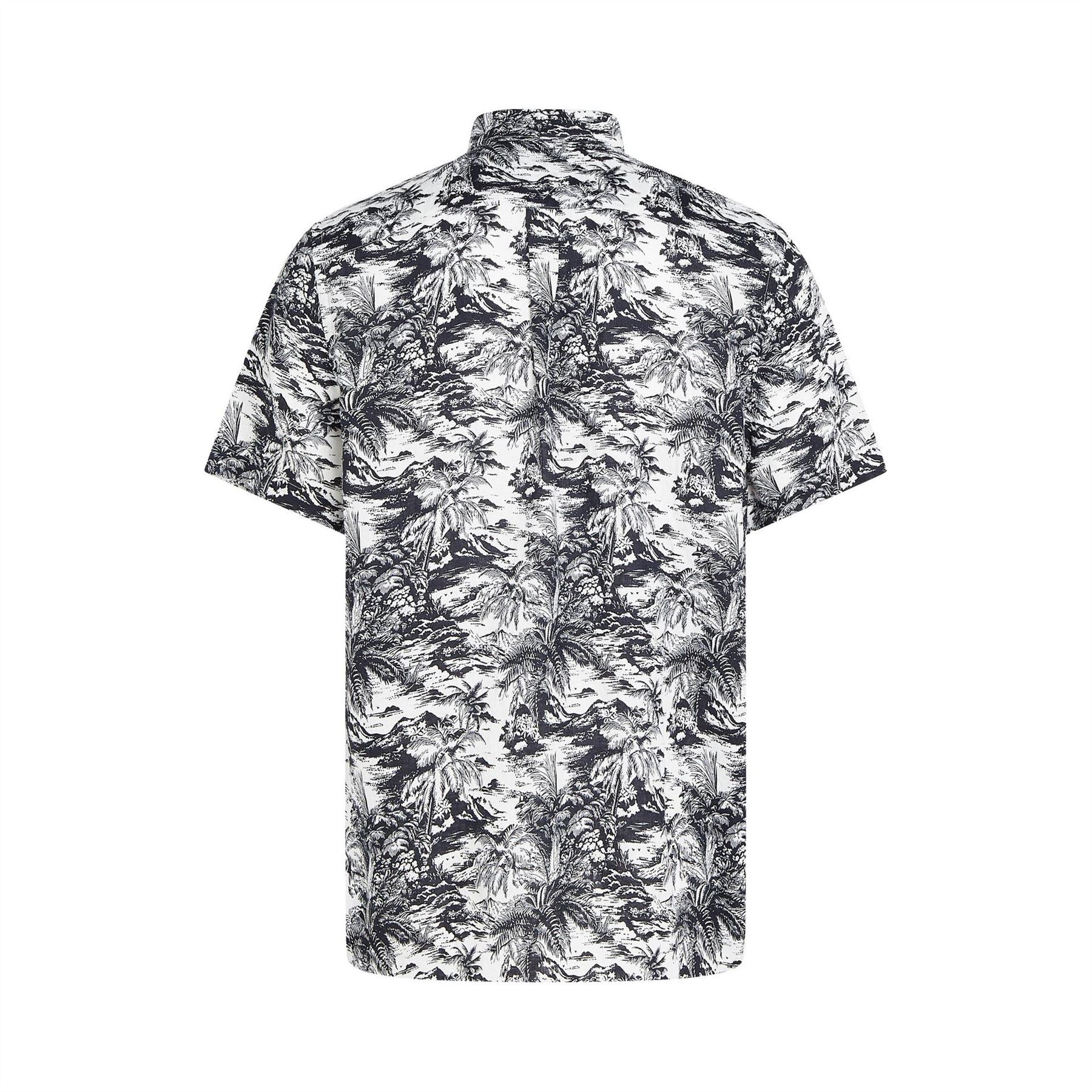 Tommy Hilfiger Vacation Print Regular Fit Short Sleeve Shirt