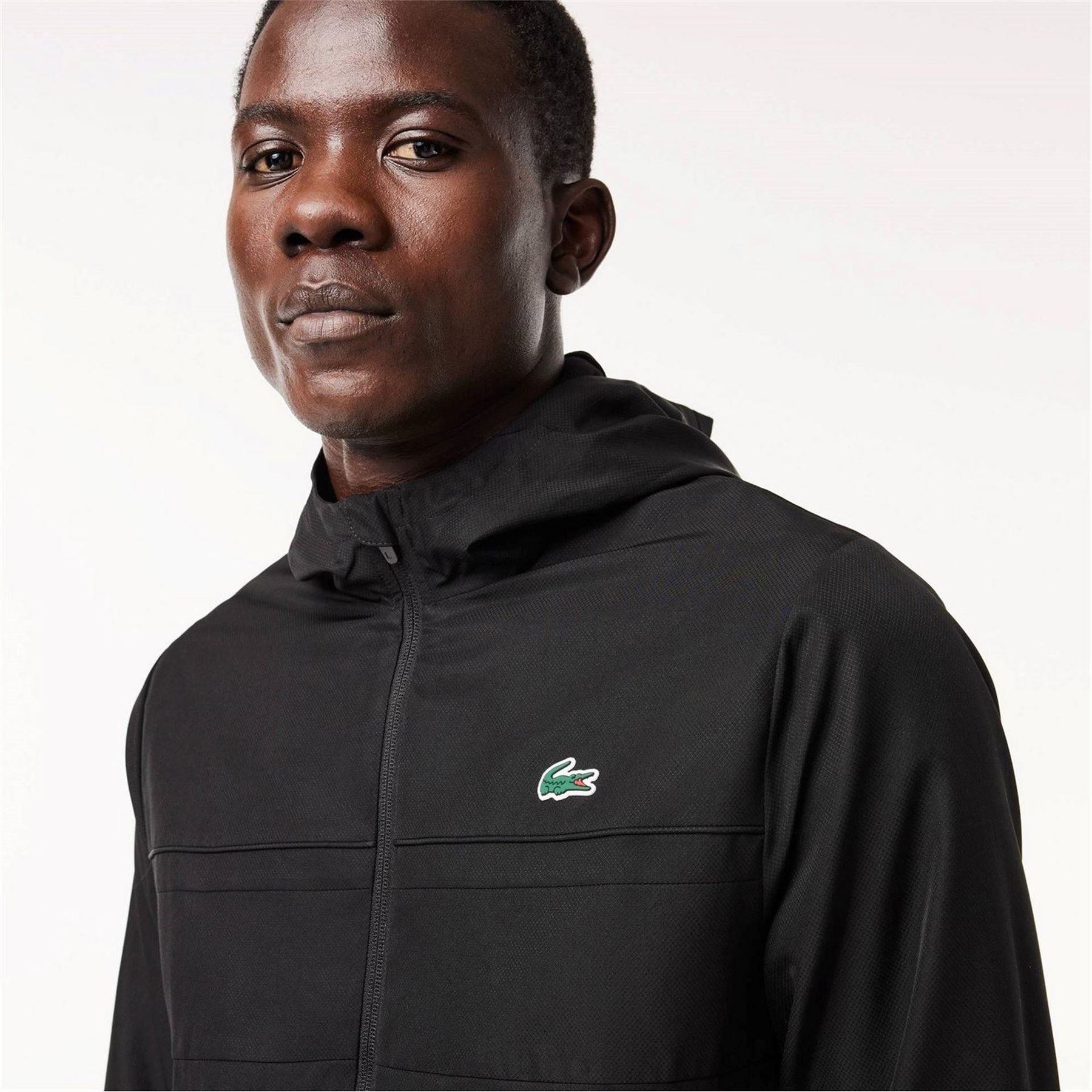 Lacoste Hooded Taffeta Sport Jacket
