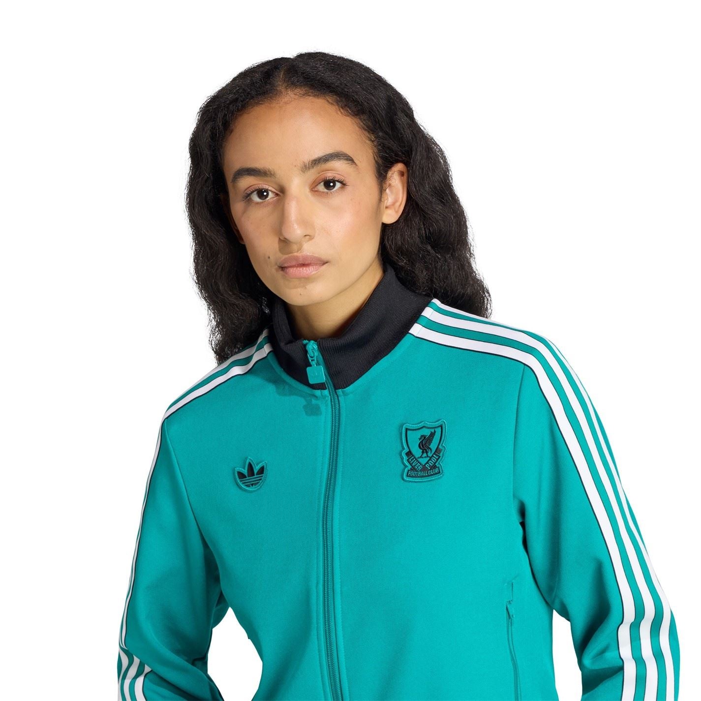 adidas Womens Liverpool Icons Tracksuit Top