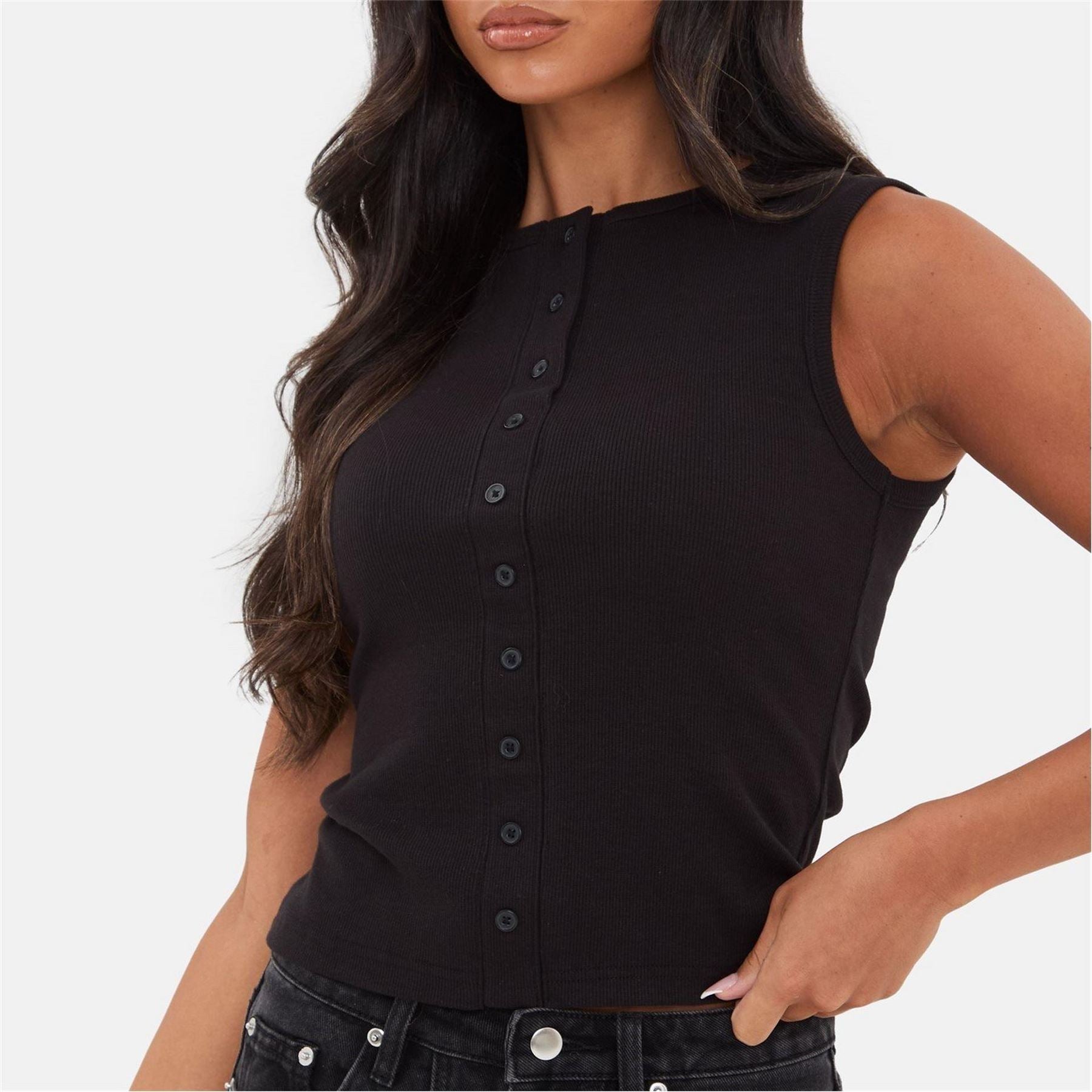 I Saw It First Button Top