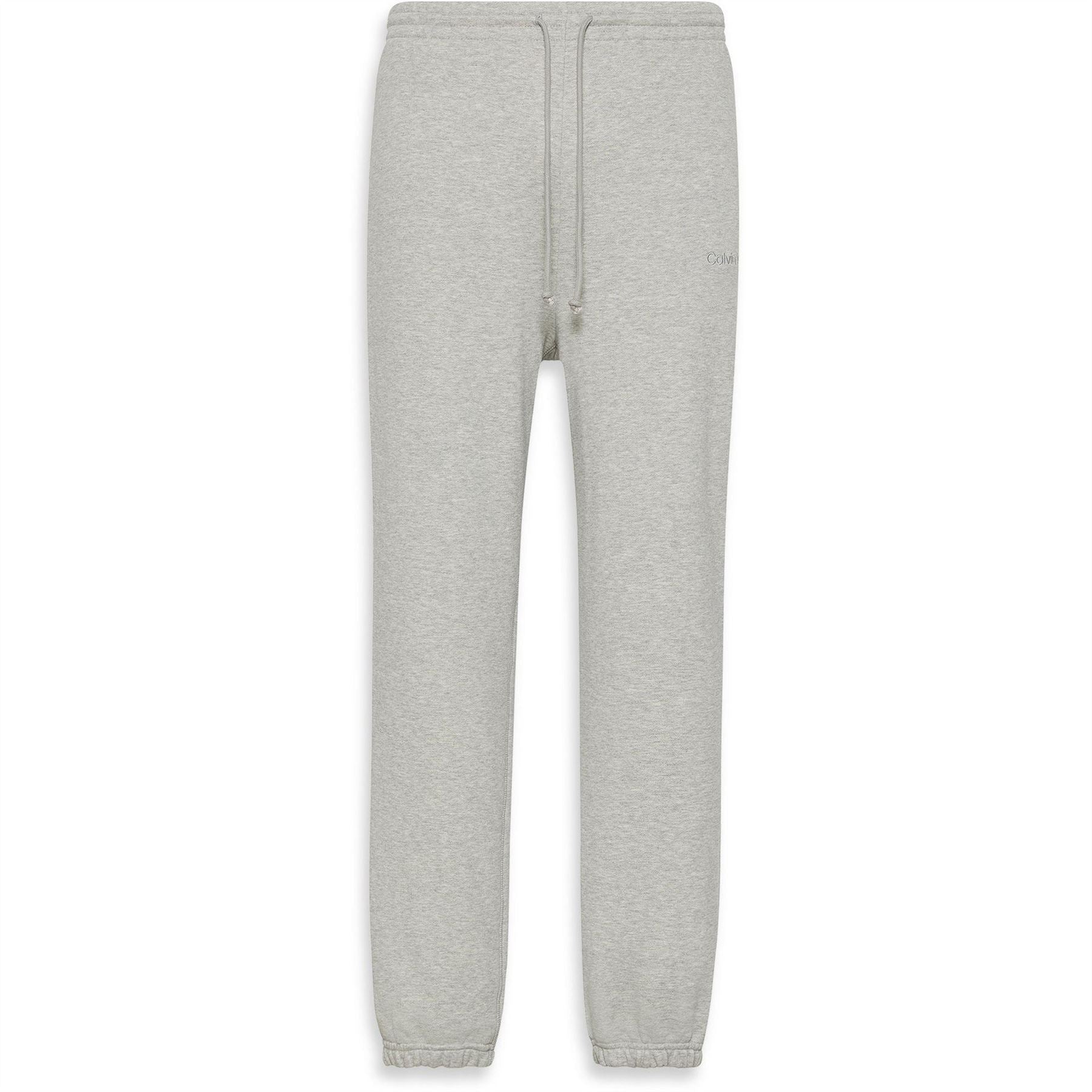 Calvin Klein Solid Patterned Elastic Cuff Joggers