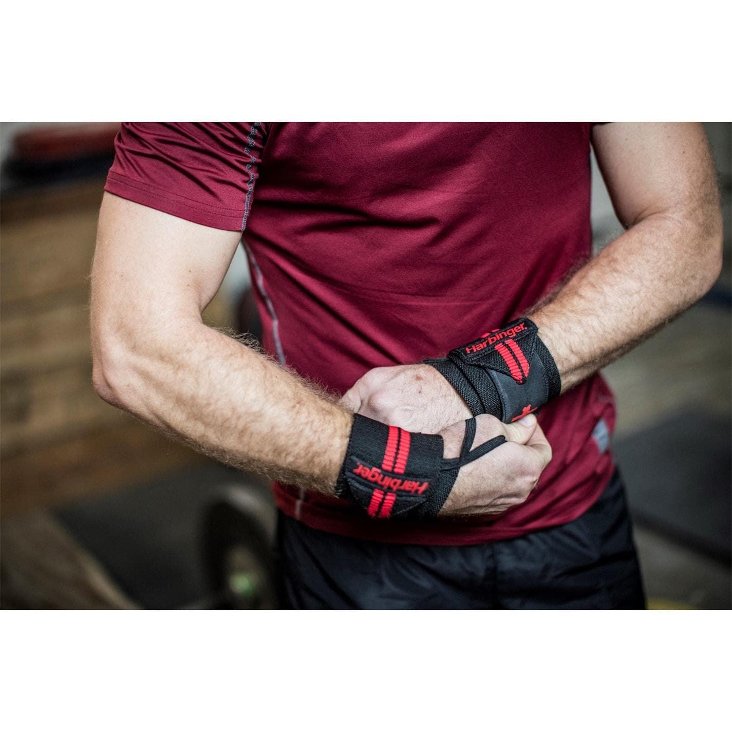 Harbinger Red Line Wrist Wraps