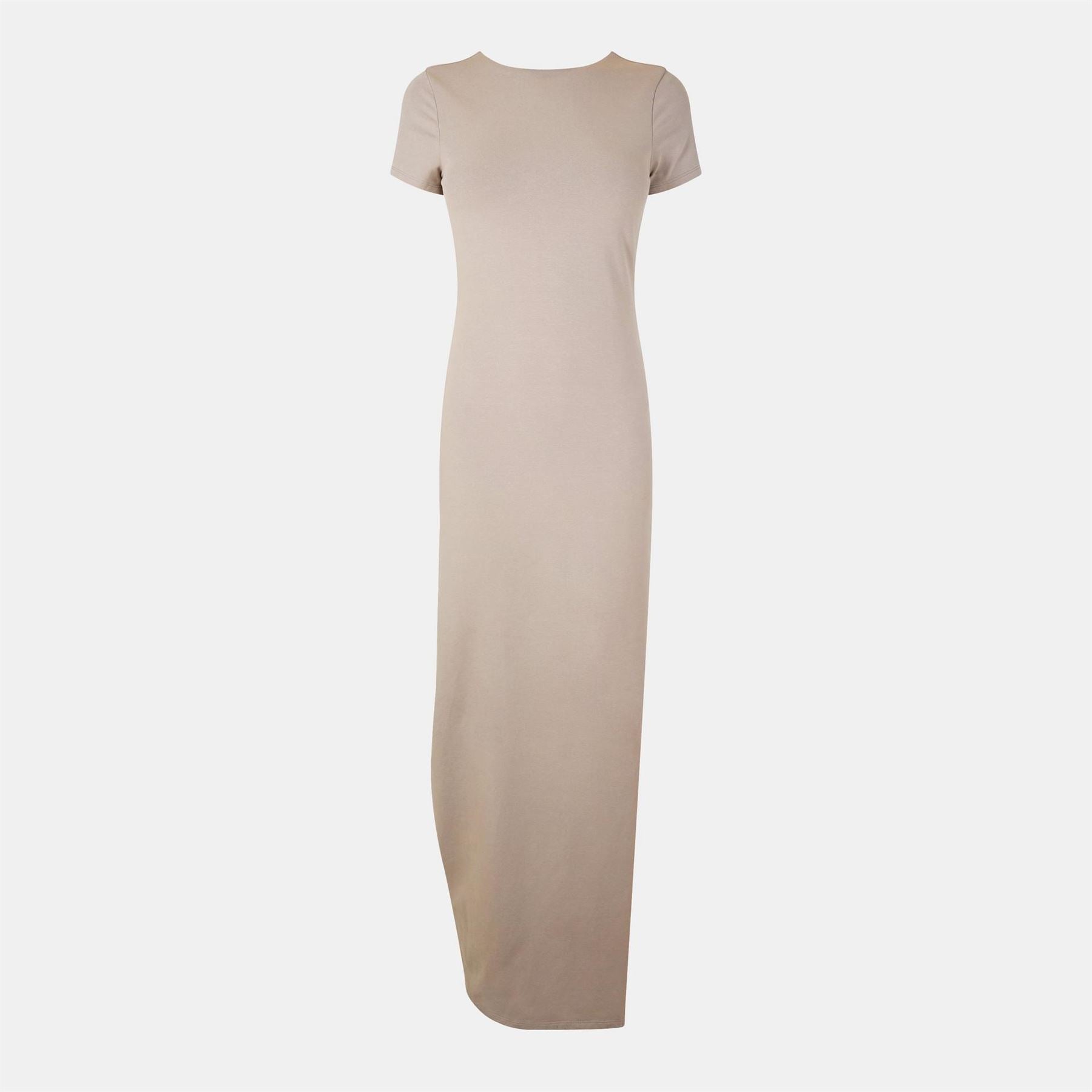 Jack Wills Scoop Back Scoop Neck Maxi Bodycon Dress