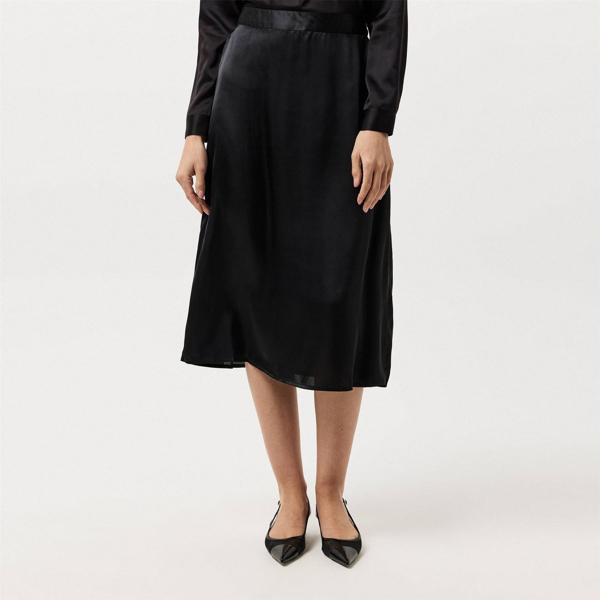 Vero Moda Skirt Wov Midi A-Line Skirt