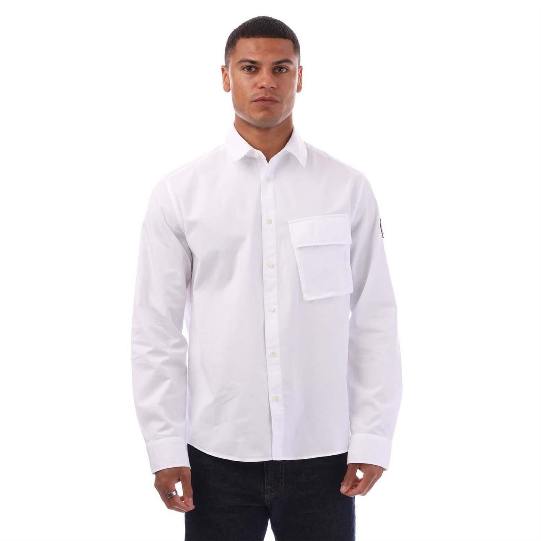Belstaff Dye Cotton Scale Shirt
