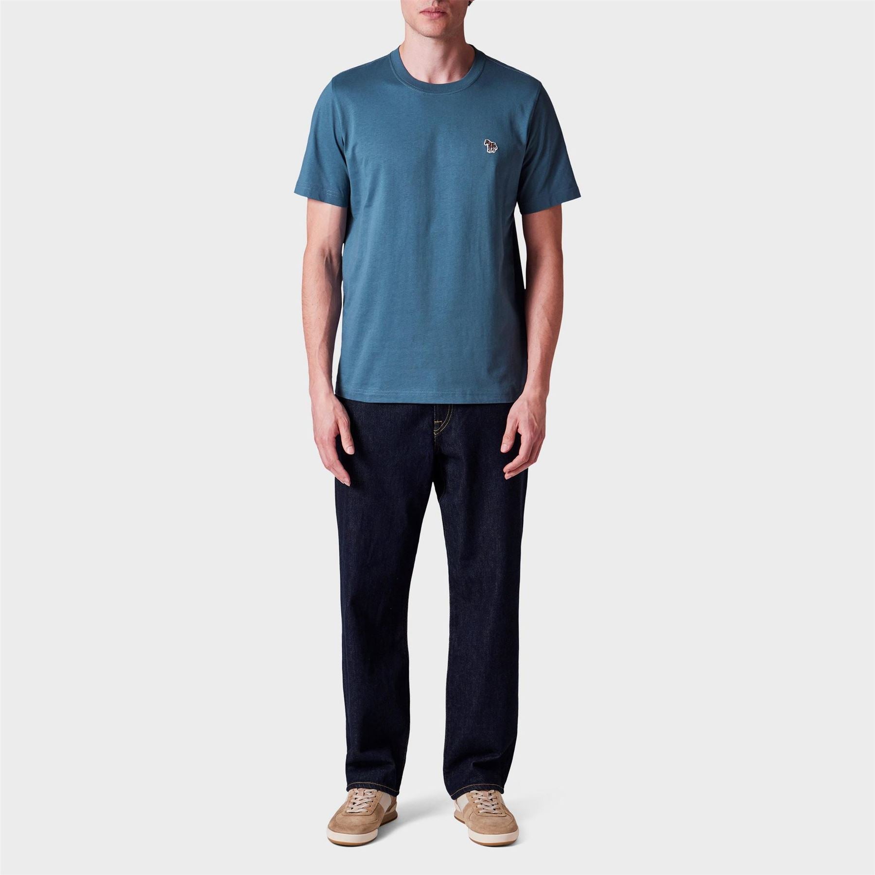 PS Paul Smith Regular Fit Zebra Crew Neck T-Shirt