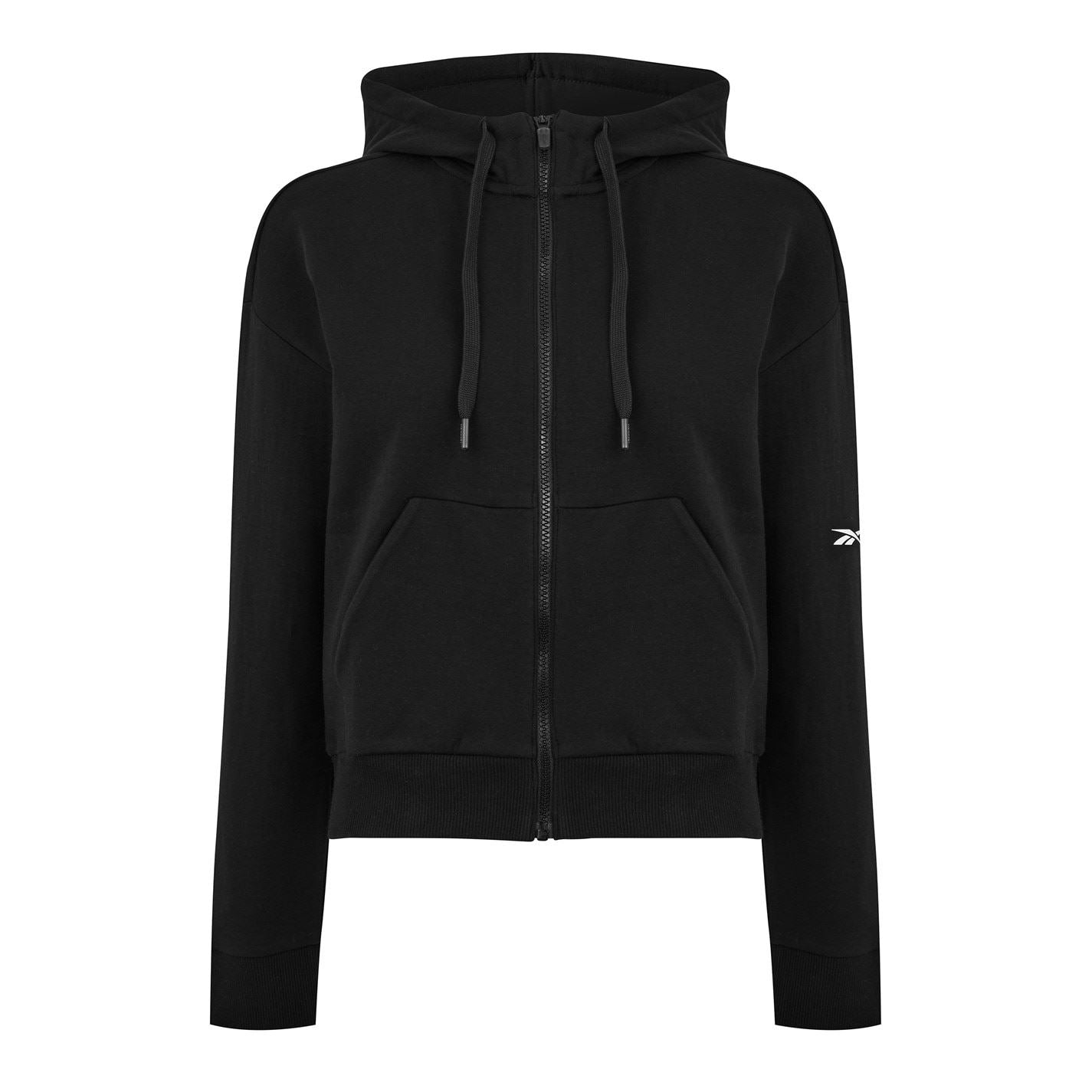 Reebok Womens Dreamblend Cotton Zip Up Hoodie Hoody