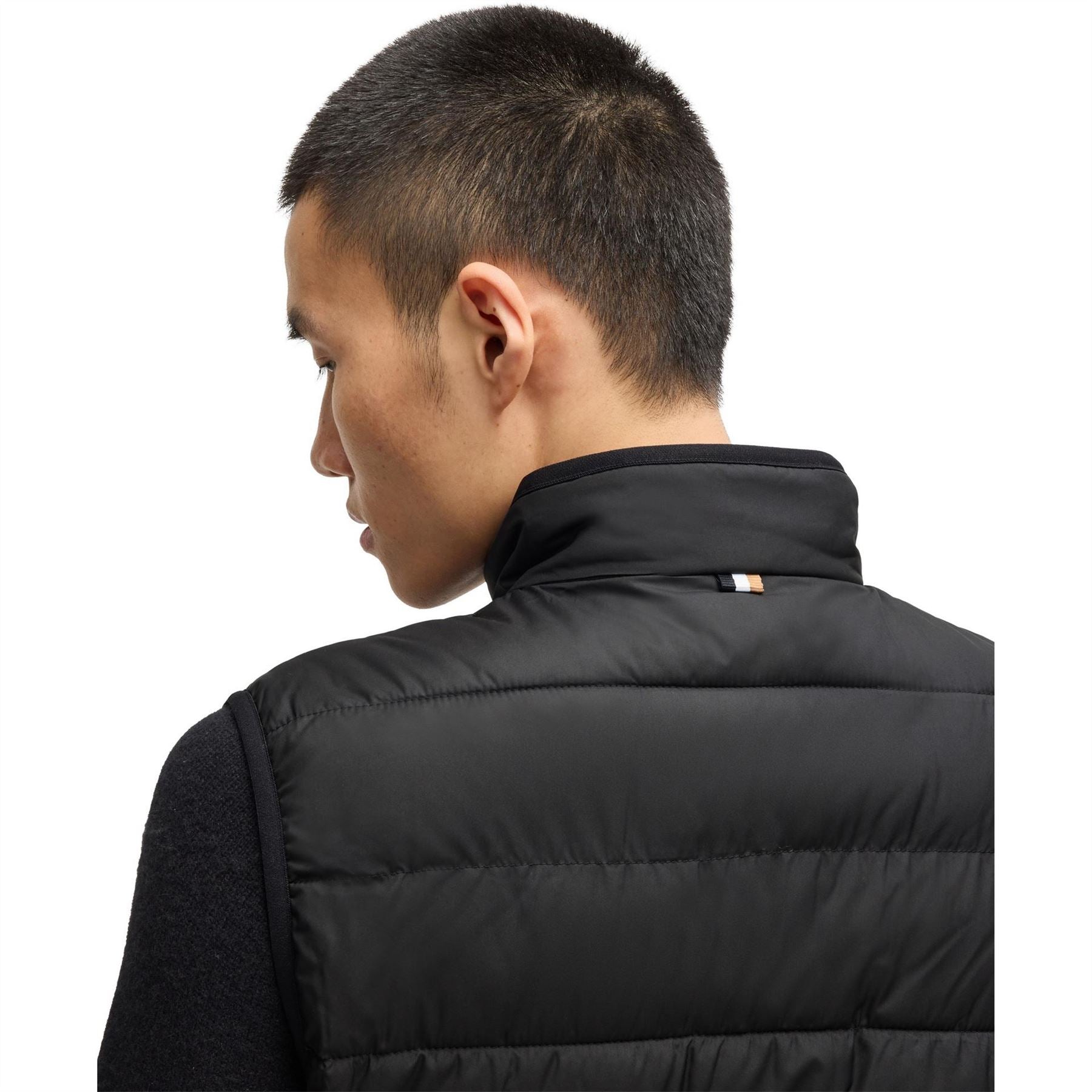 Boss H Cenito Padded Water Repellent Stand Collar Sleeveless Gilet
