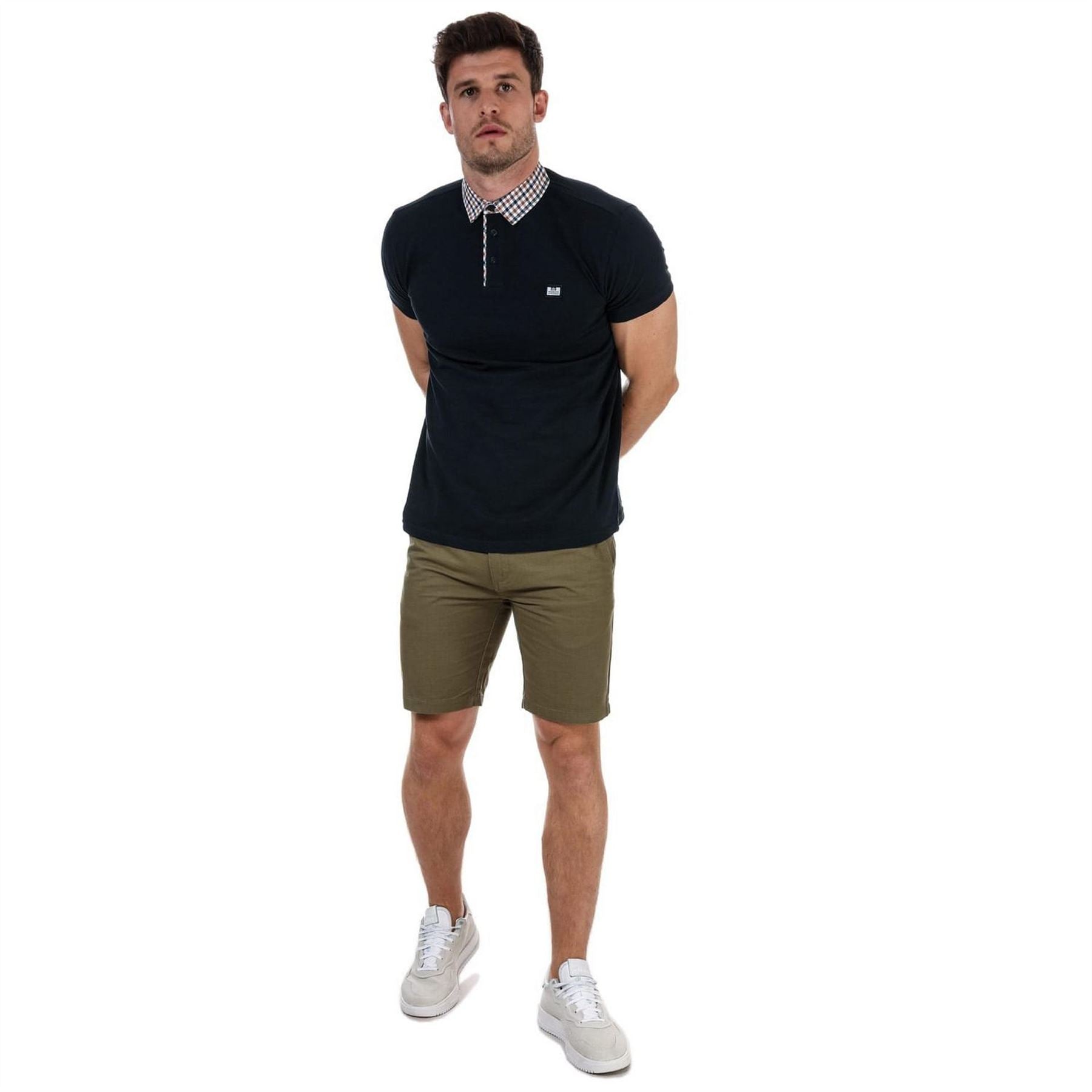 Weekend Offender Dillenger Cotton Twill Chino Shorts