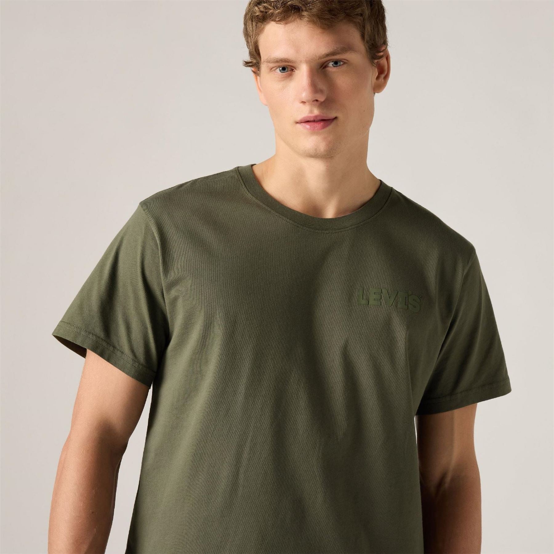 Levis Headline Logo Cotton Relaxed Fit T-Shirt