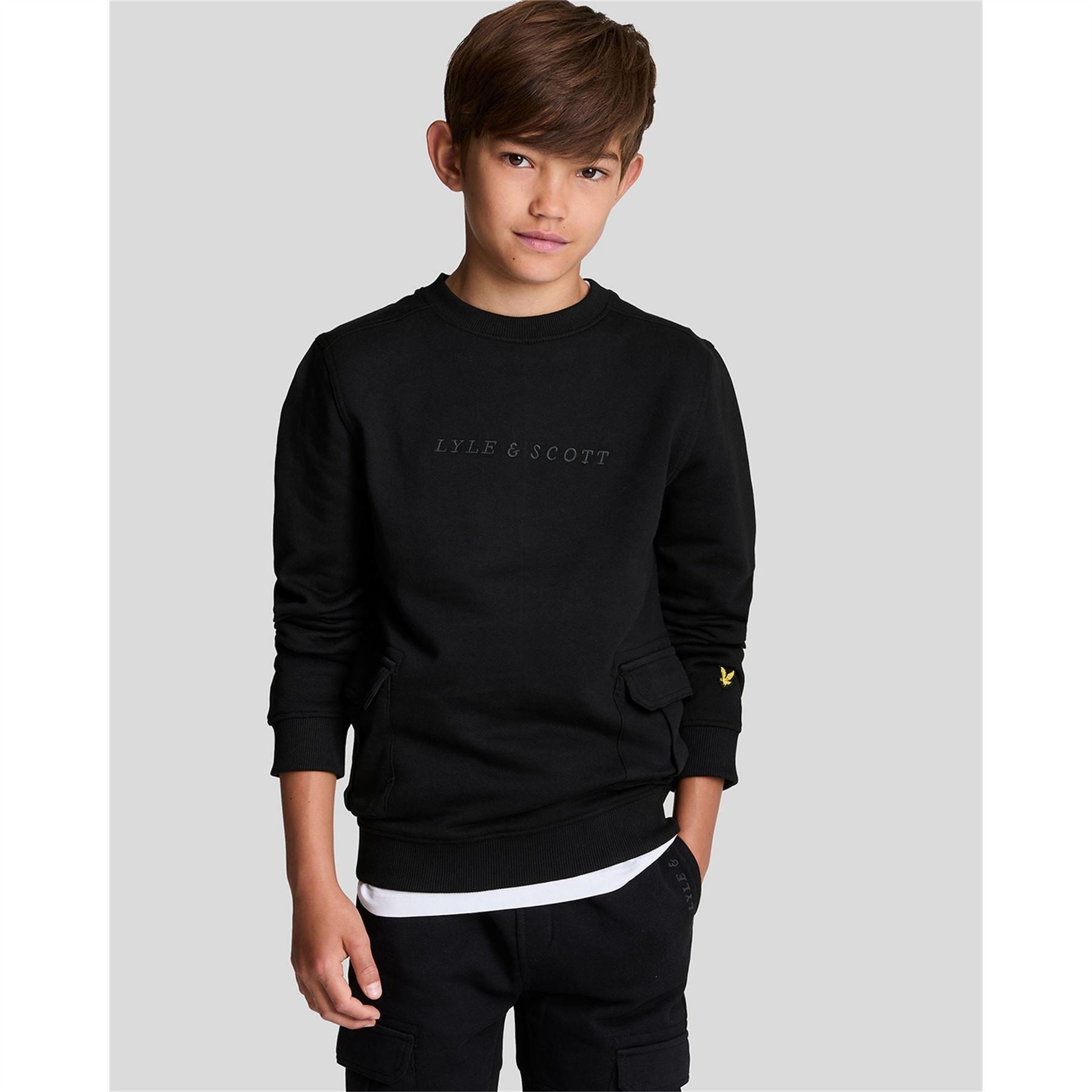 Lyle and Scott Crew Neck Regular Fit Sweatshirt