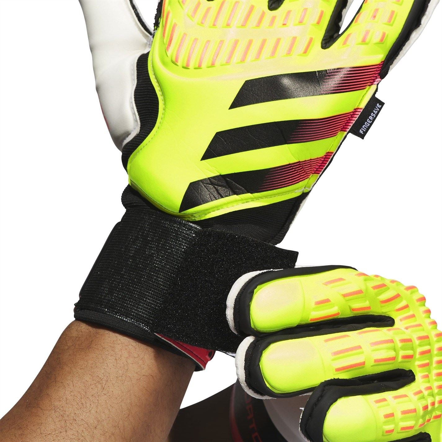 adidas Predator Match Fingersave Goalkeeper Gloves Adults