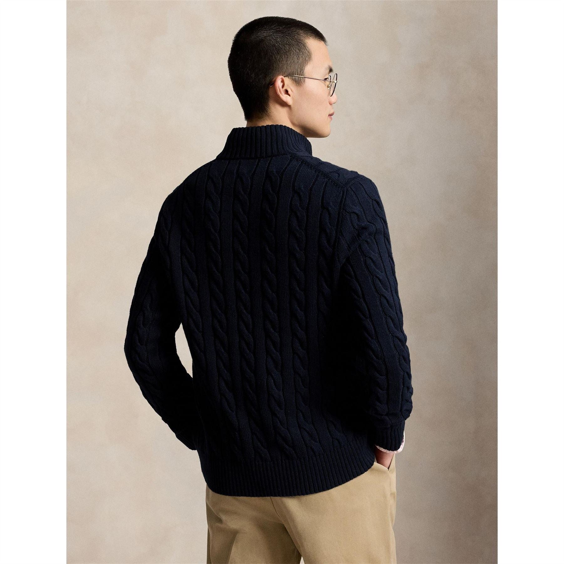 Polo Ralph Lauren Quarter Zip Knit Jumper