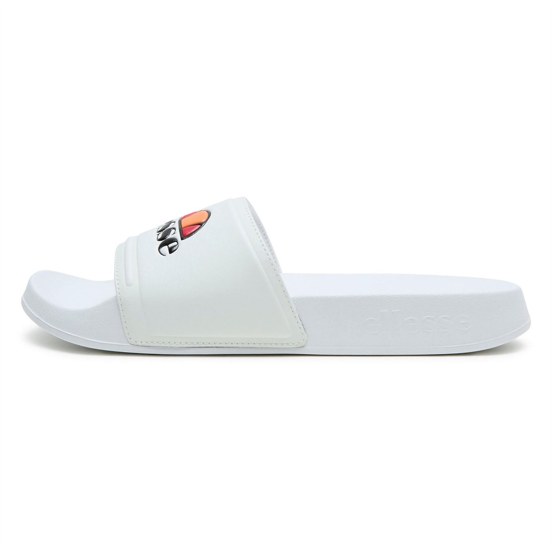 Ellesse Filipp Logo Print Open Toe Slides