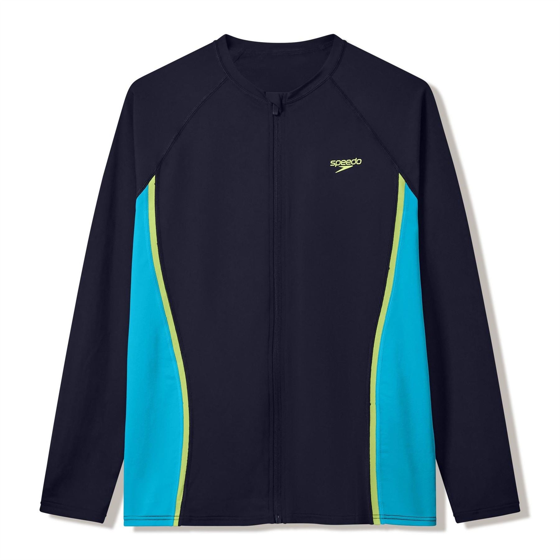 Speedo Crew Neck Raglan Long Sleeve Athletic Top