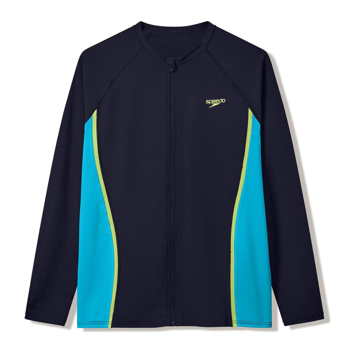Speedo Crew Neck Raglan Long Sleeve Athletic Top