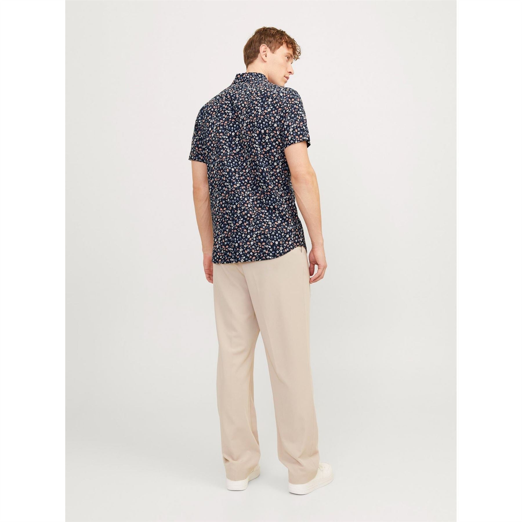 Jack and Jones Regular Fit Short Sleeve Print Shirt