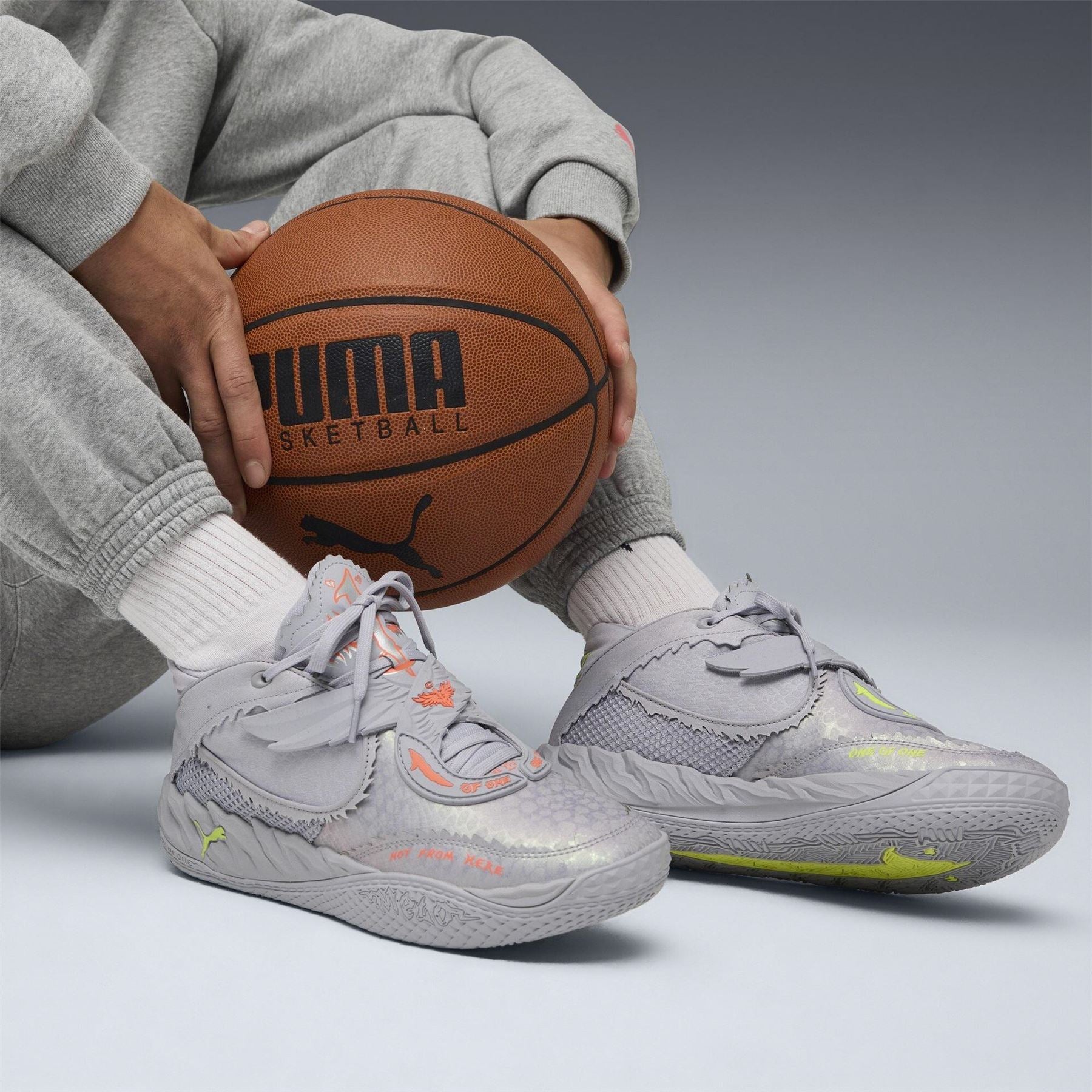 Puma Mb.05 Metallic Basketball Trainers