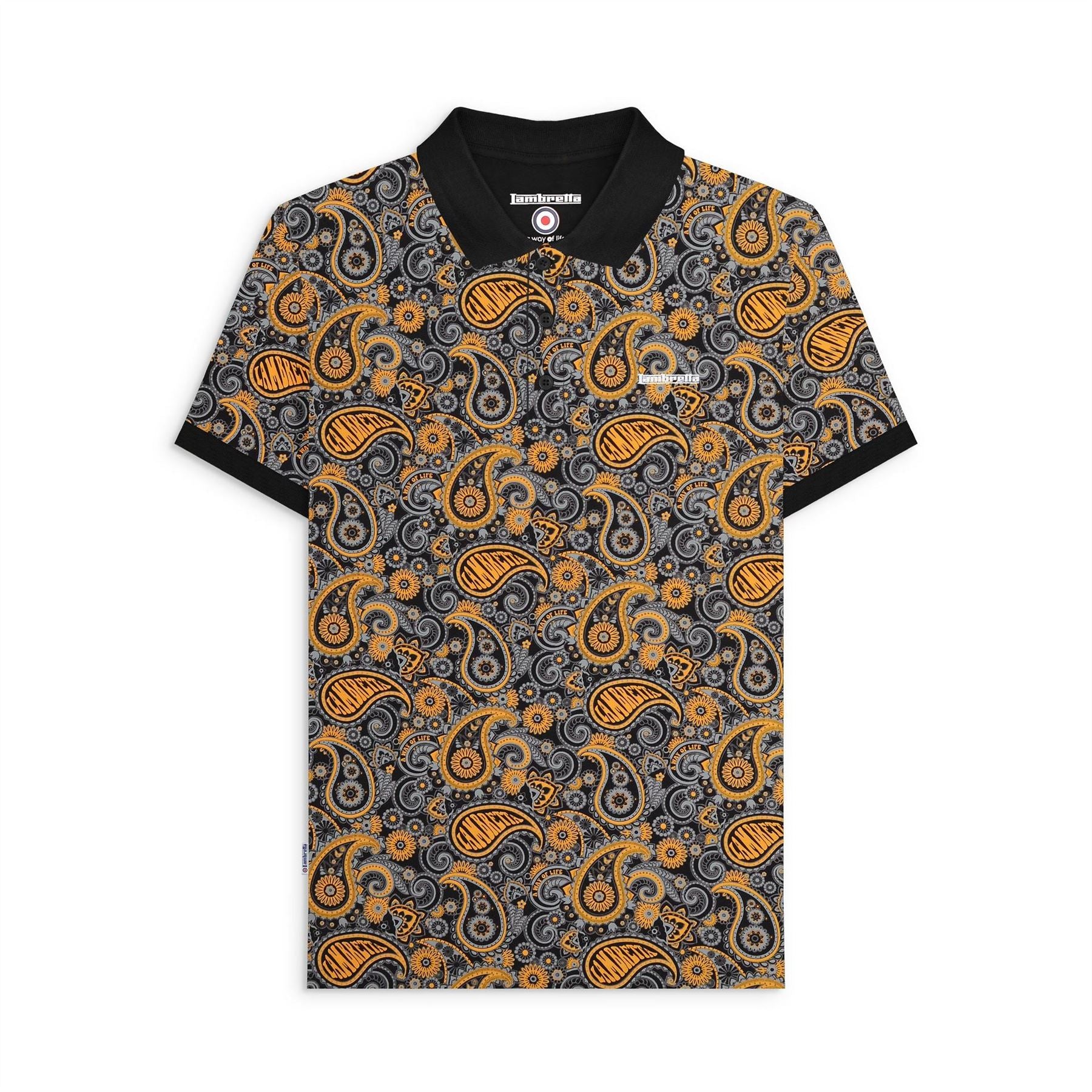 Lambretta Pasly Short Sleeve Polo Shirt