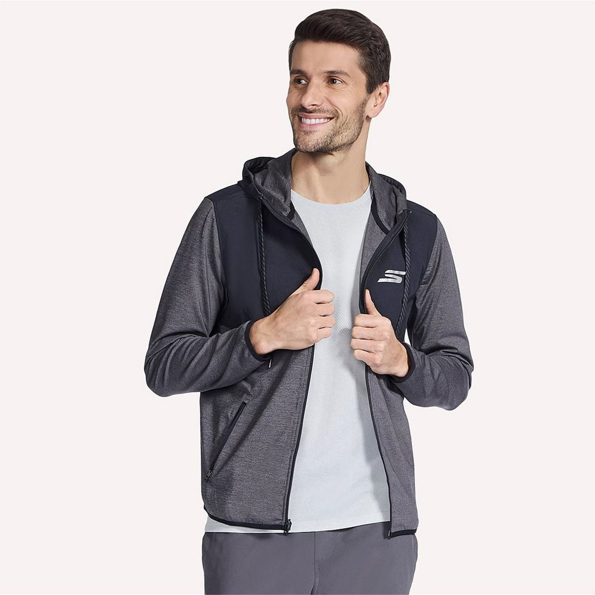 Skechers Mens Hk Weekend FulL-Zip Hoodie Hoody