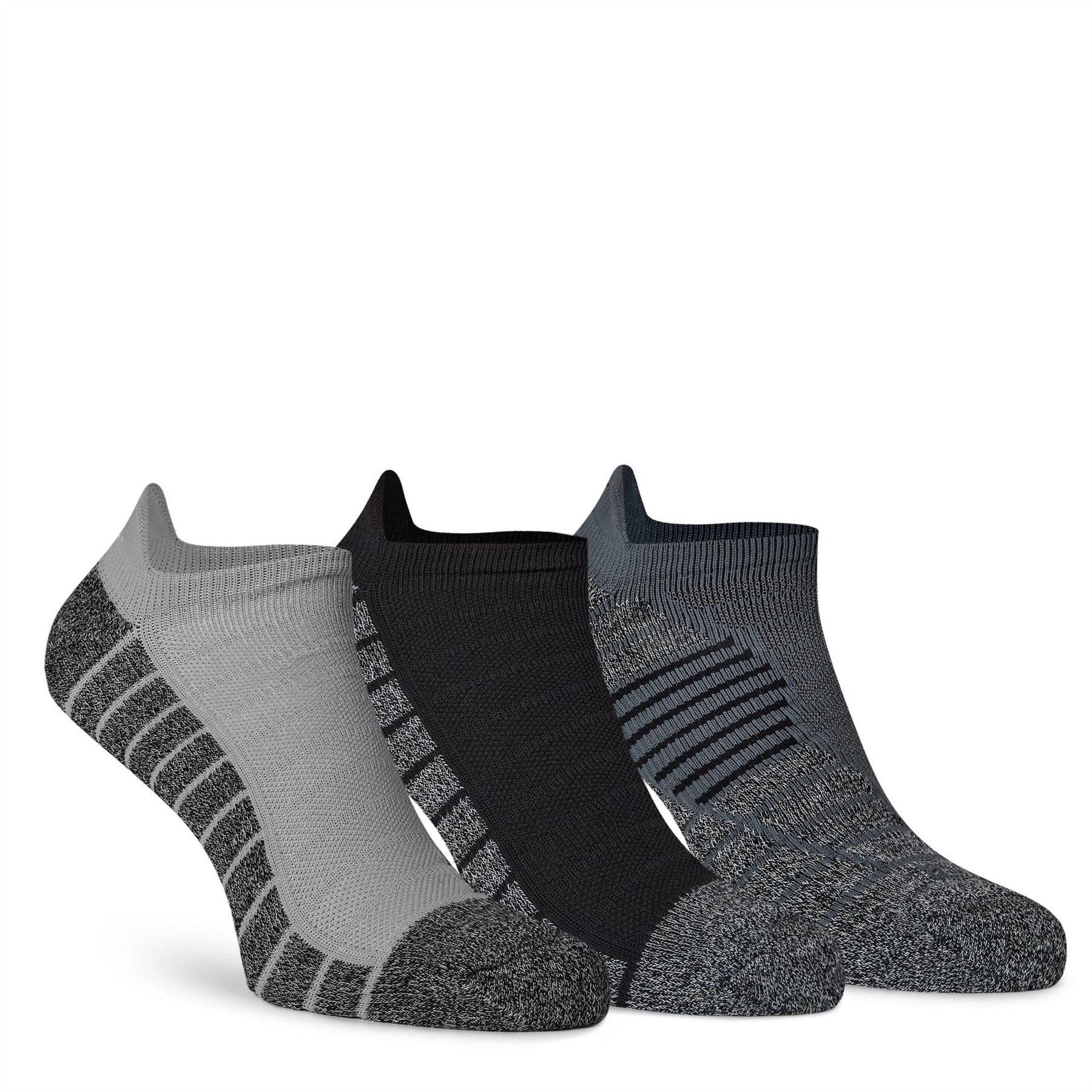 Skechers 3 Pack Run No Show Socks