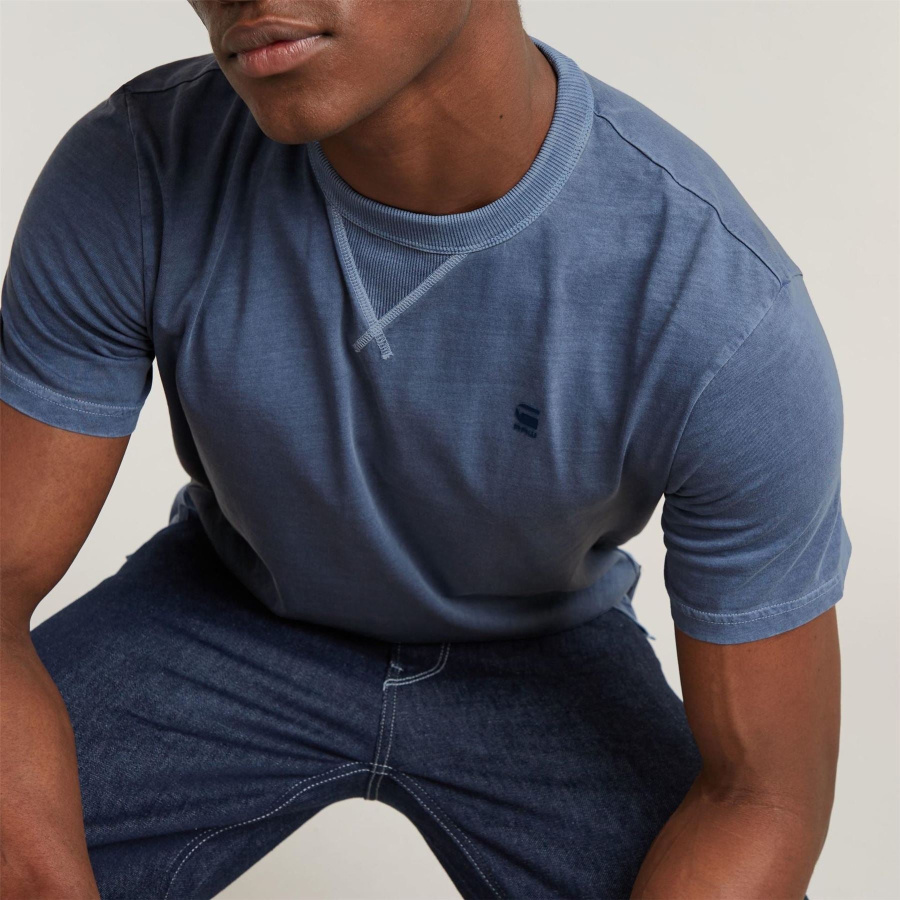 G Star Regular Fit Crew Neck T-Shirt