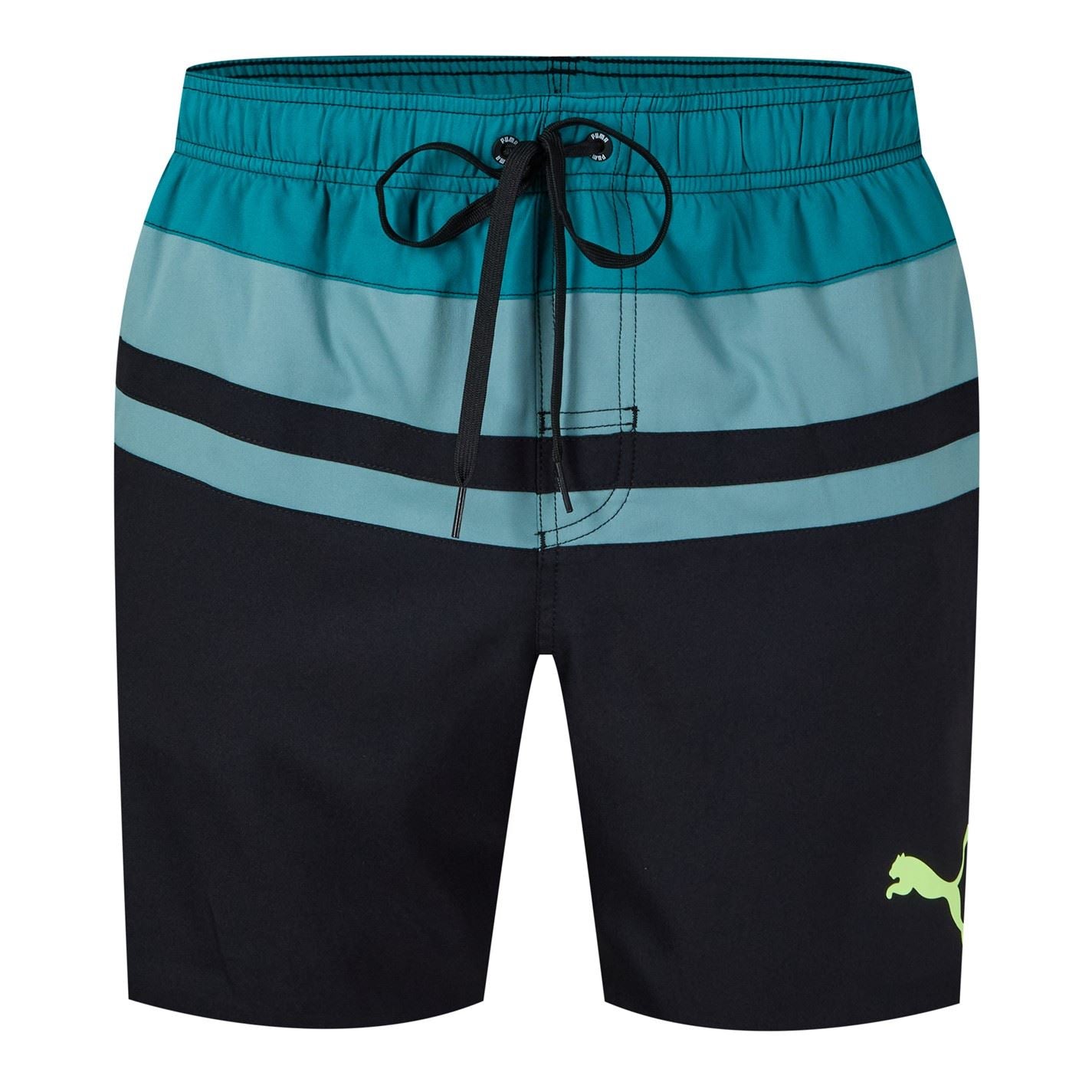 Puma Heritage Stripe Patterned Swim Shorts