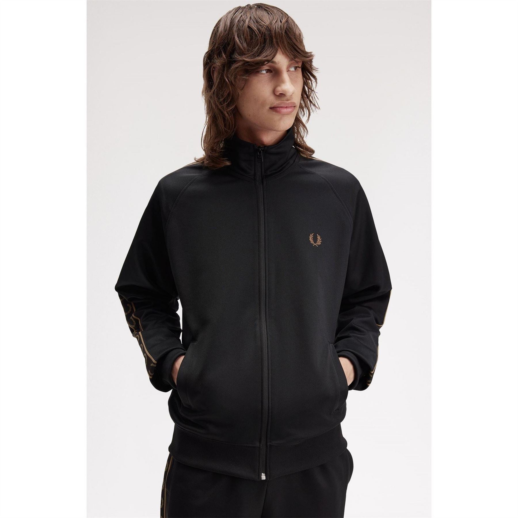 Fred Perry Tape Poly Tracksuit Top