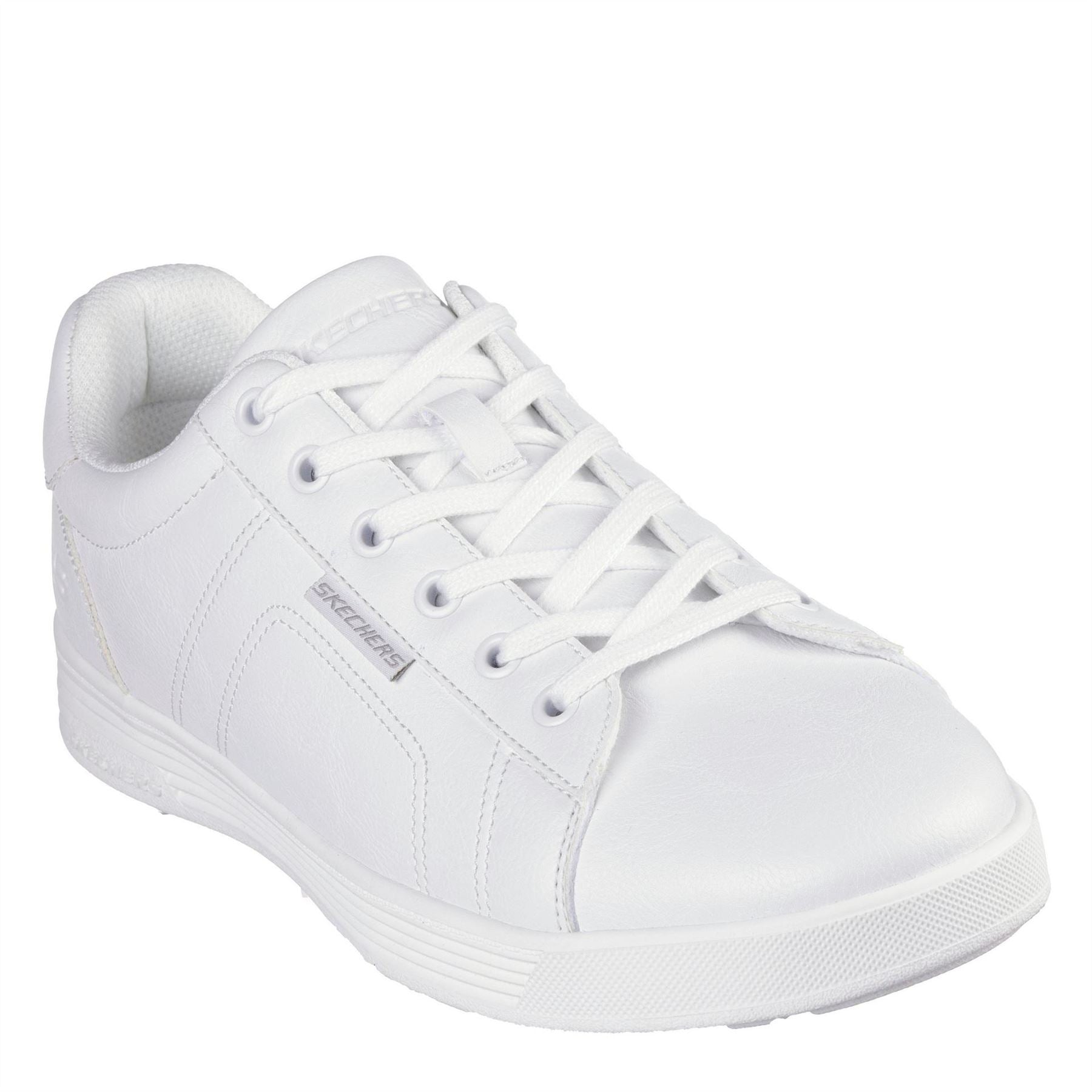 Skechers Smooth Toe Lace Up Smart Trainers