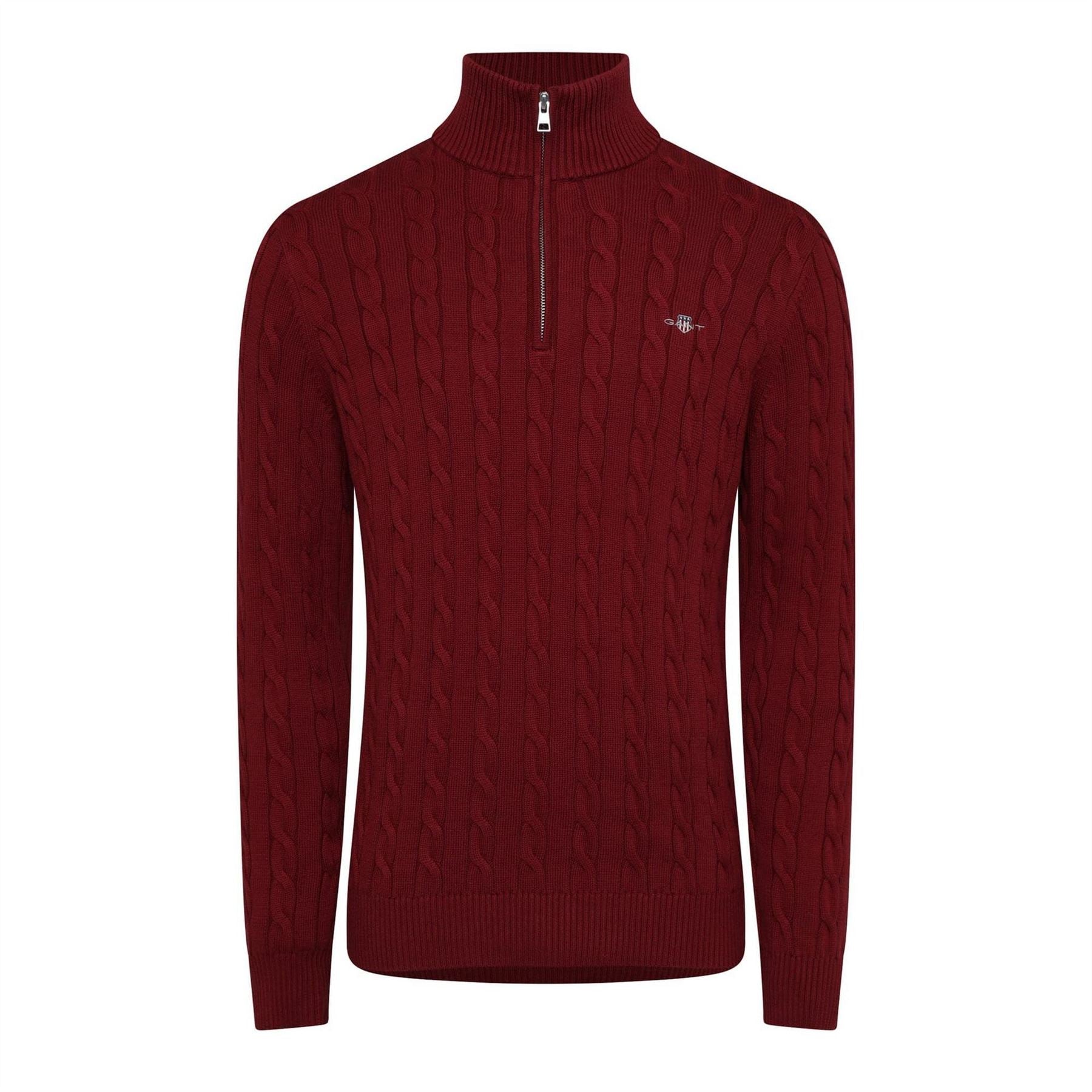 Gant Cable Half Zip Fleece
