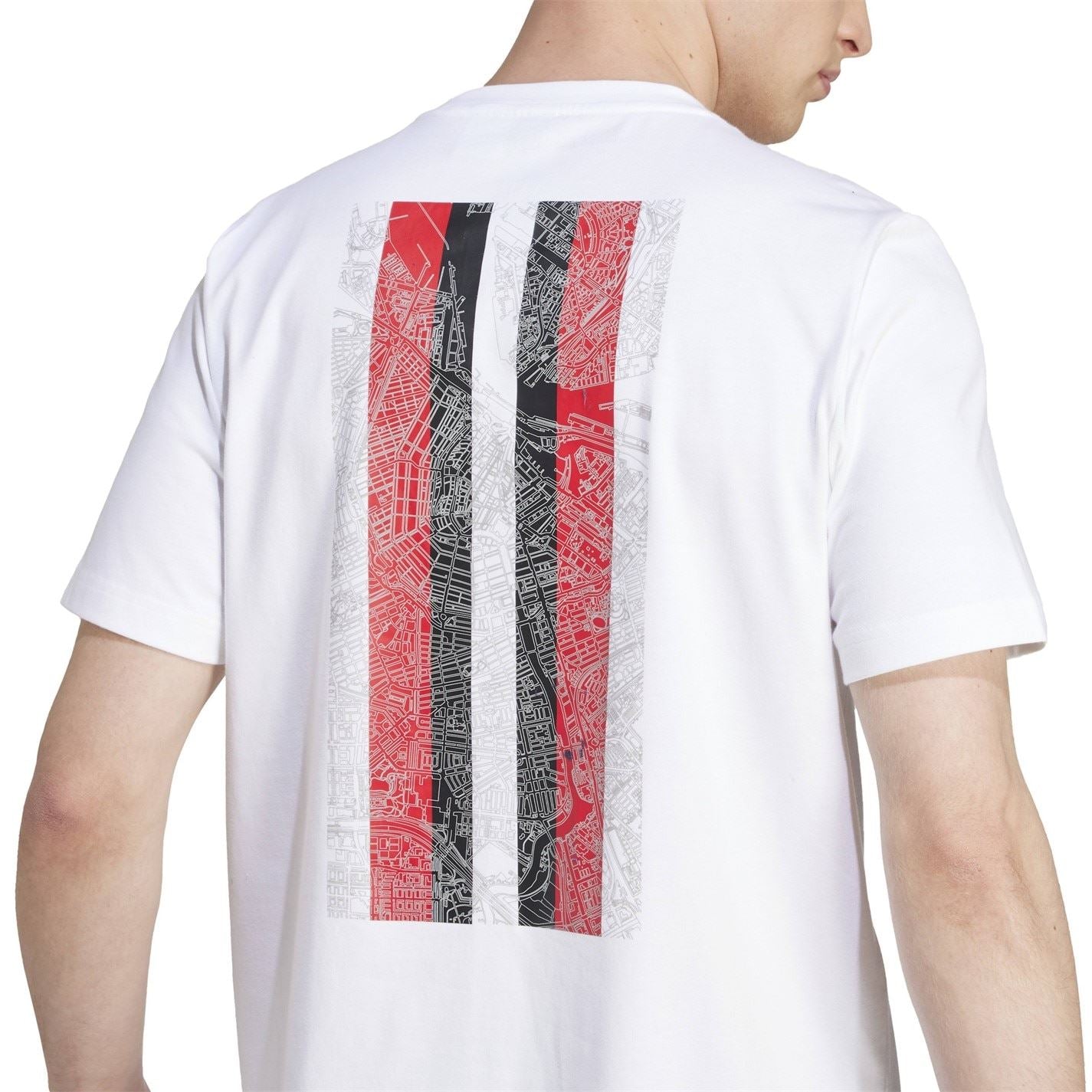 adidas Ajax Amsterdam Cycling Graphic T-Shirt Adults