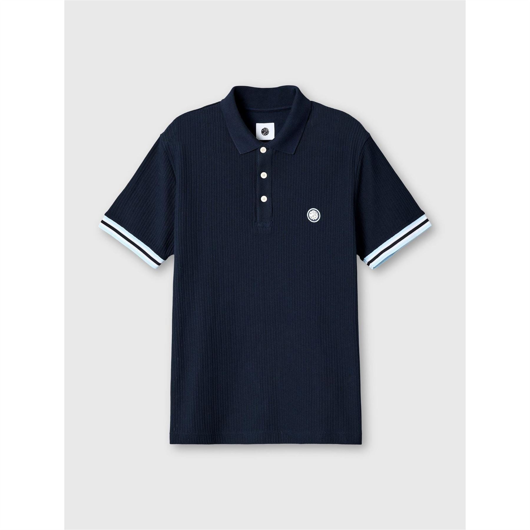 Pretty Green Cressa Tipped Regular Fit Cuff Sleeve T-Shirt